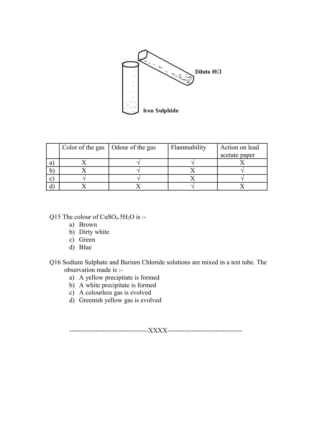 CBSE Worksheets for Class 9 Chemistry Assignment 9 - Page 3