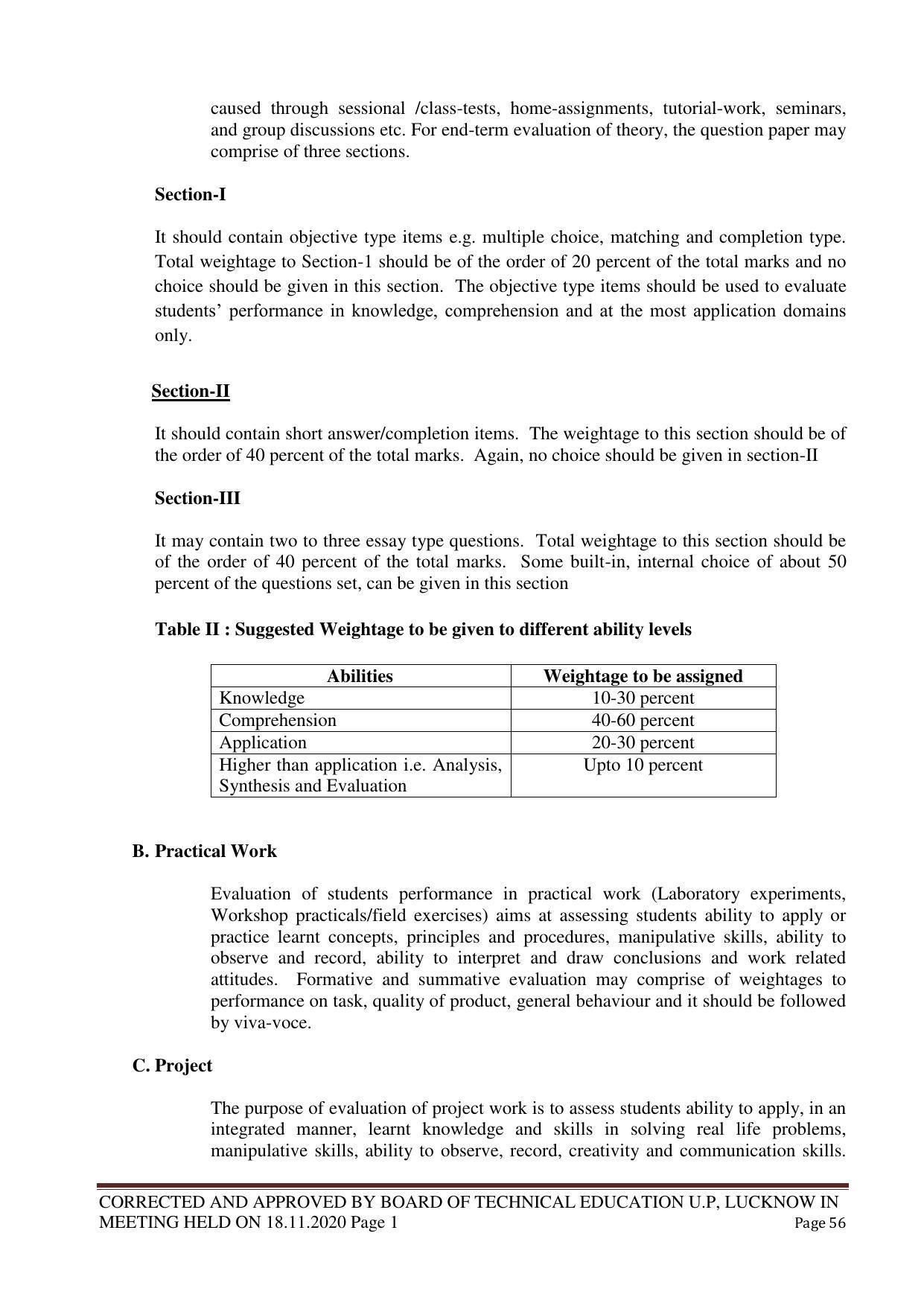 SYLLABUS FOR FIRST SEMESTER SESSION (2020-2021) - TWO SEMESTER POST GRADUATE DIPLOMA COURSE IN WEB DESIGNING - Page 56
