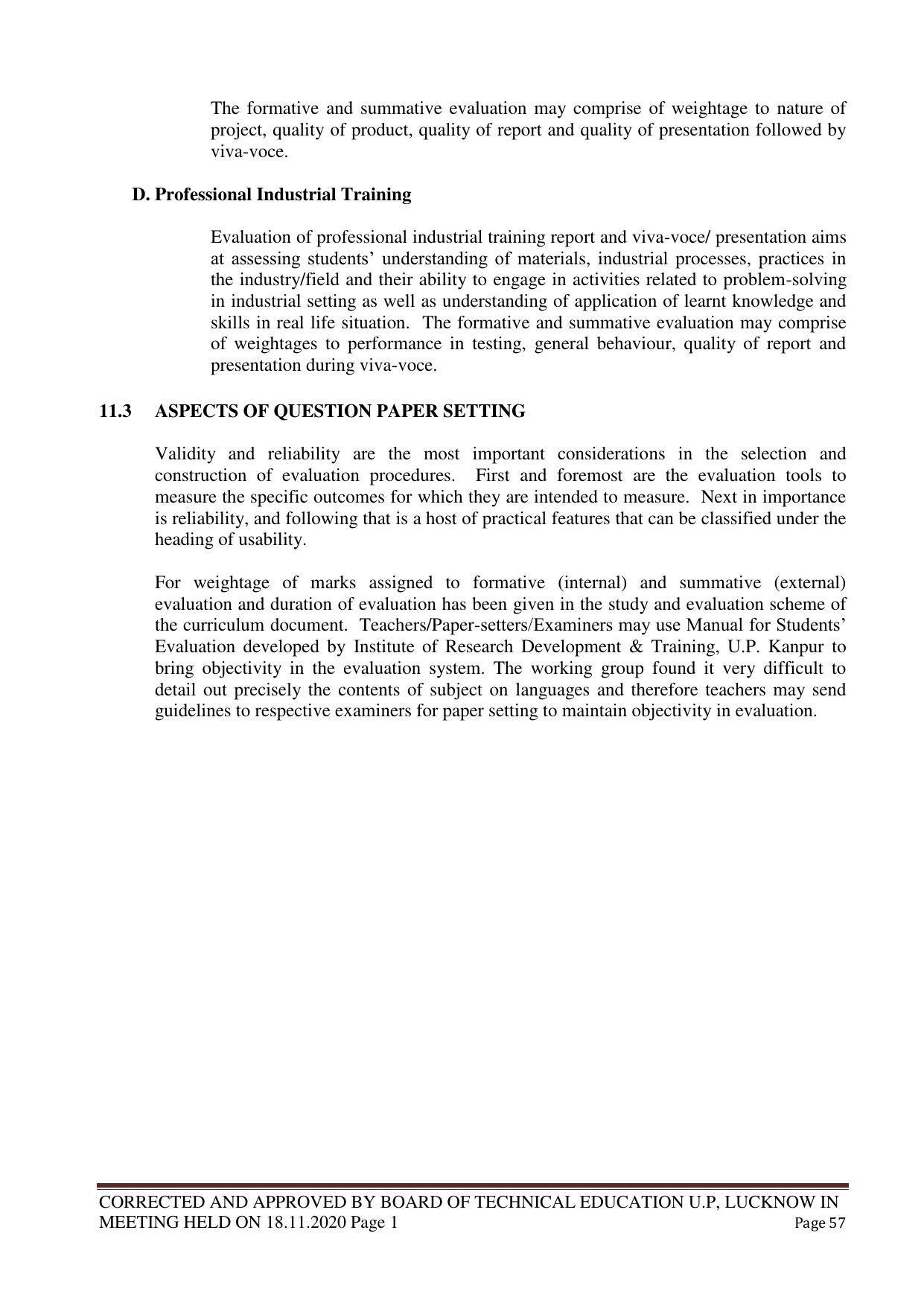 SYLLABUS FOR FIRST SEMESTER SESSION (2020-2021) - TWO SEMESTER POST GRADUATE DIPLOMA COURSE IN WEB DESIGNING - Page 57