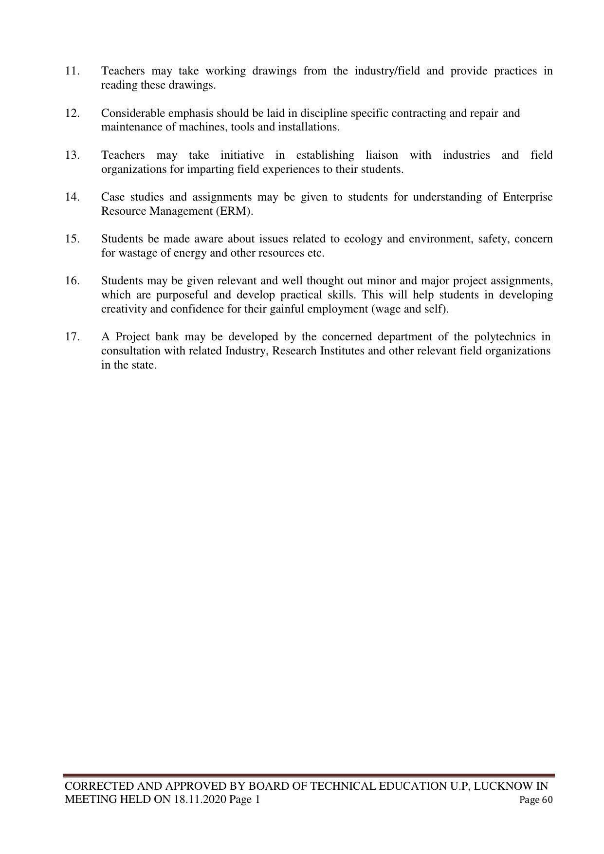 SYLLABUS FOR FIRST SEMESTER SESSION (2020-2021) - TWO SEMESTER POST GRADUATE DIPLOMA COURSE IN WEB DESIGNING - Page 60