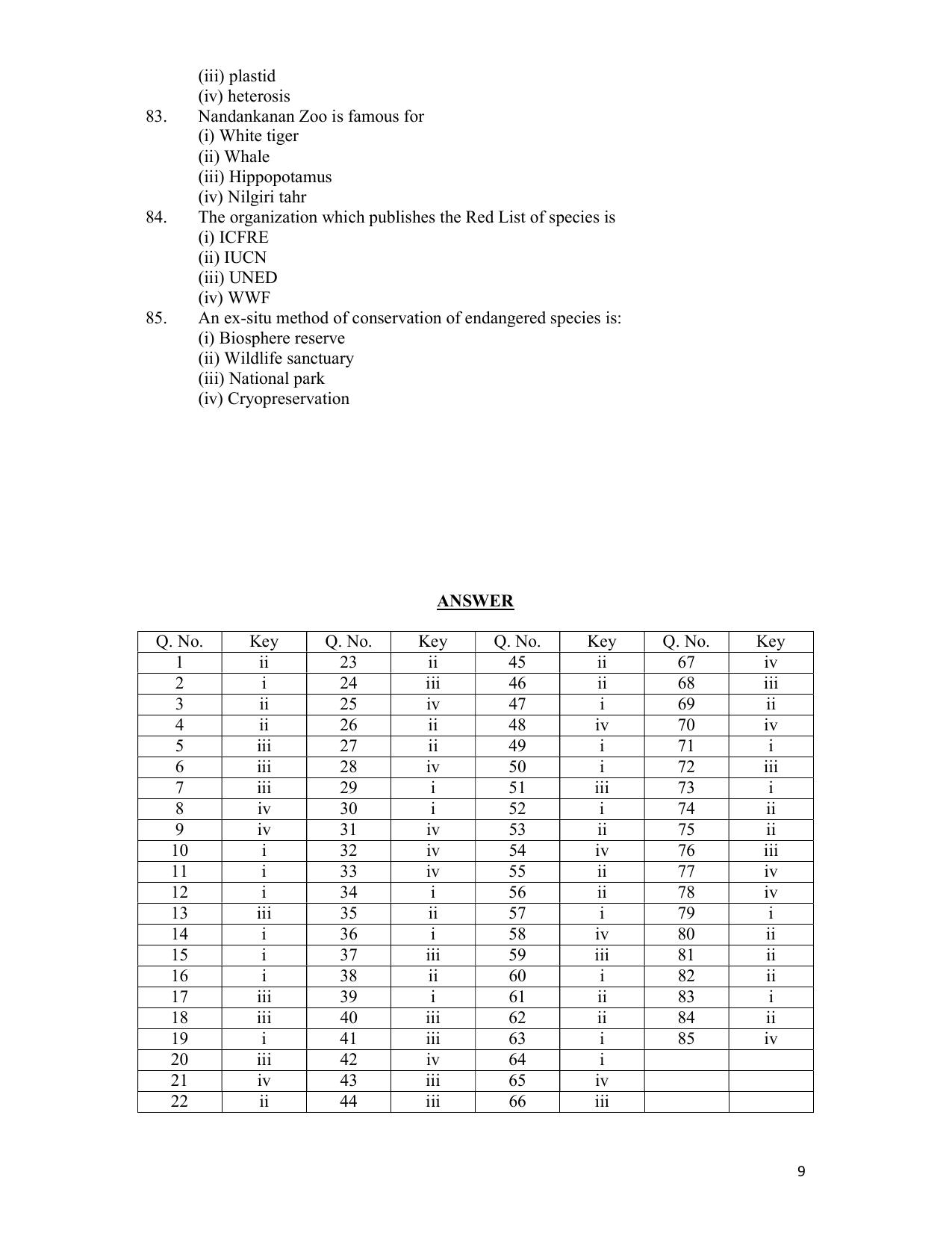 CHSE Odisha Class 12 Zoology (1ST PHASE) Question Bank - Page 9