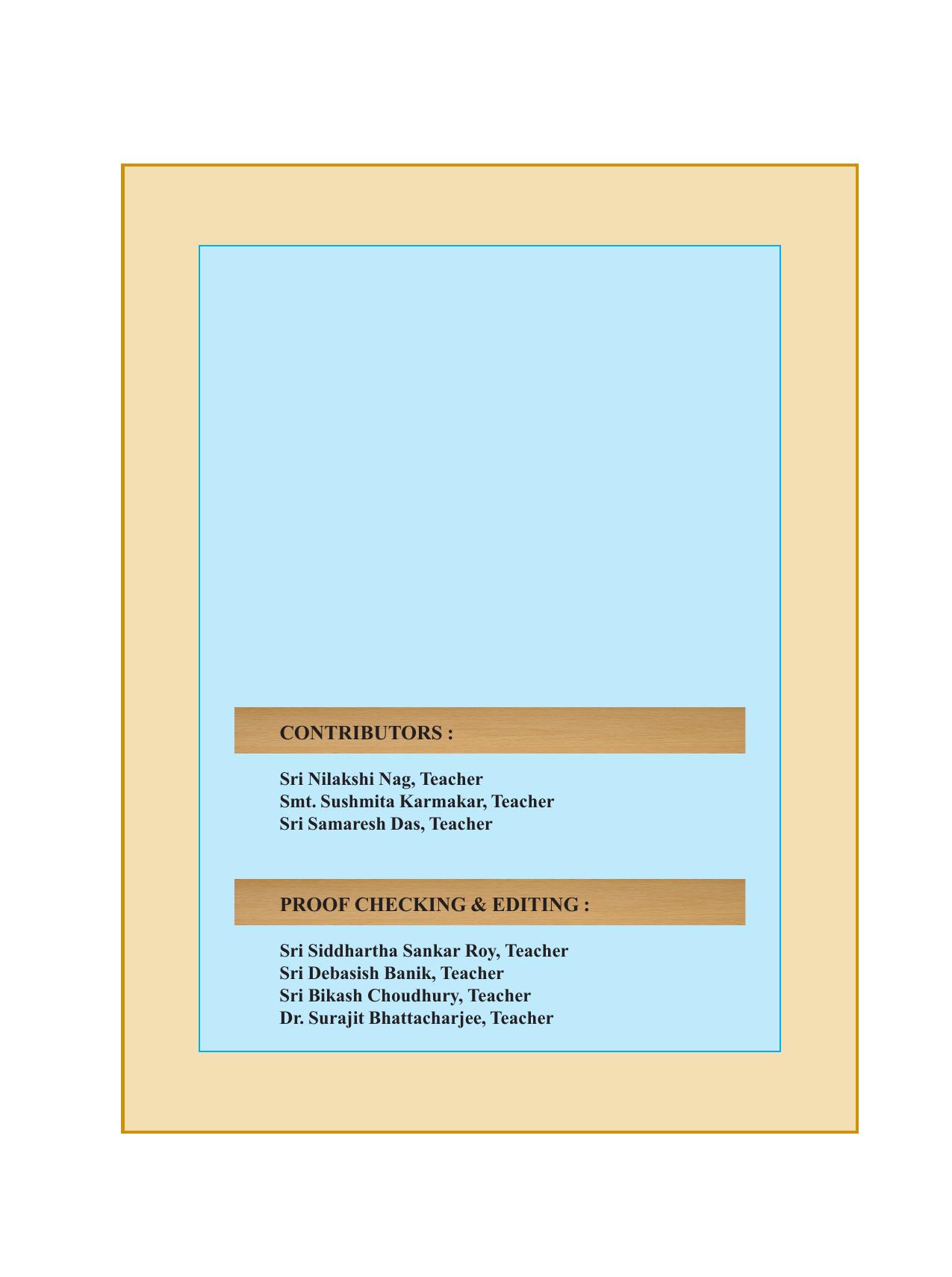 Tripura Board Class 11 Biology English Version Workbooks - Page 4