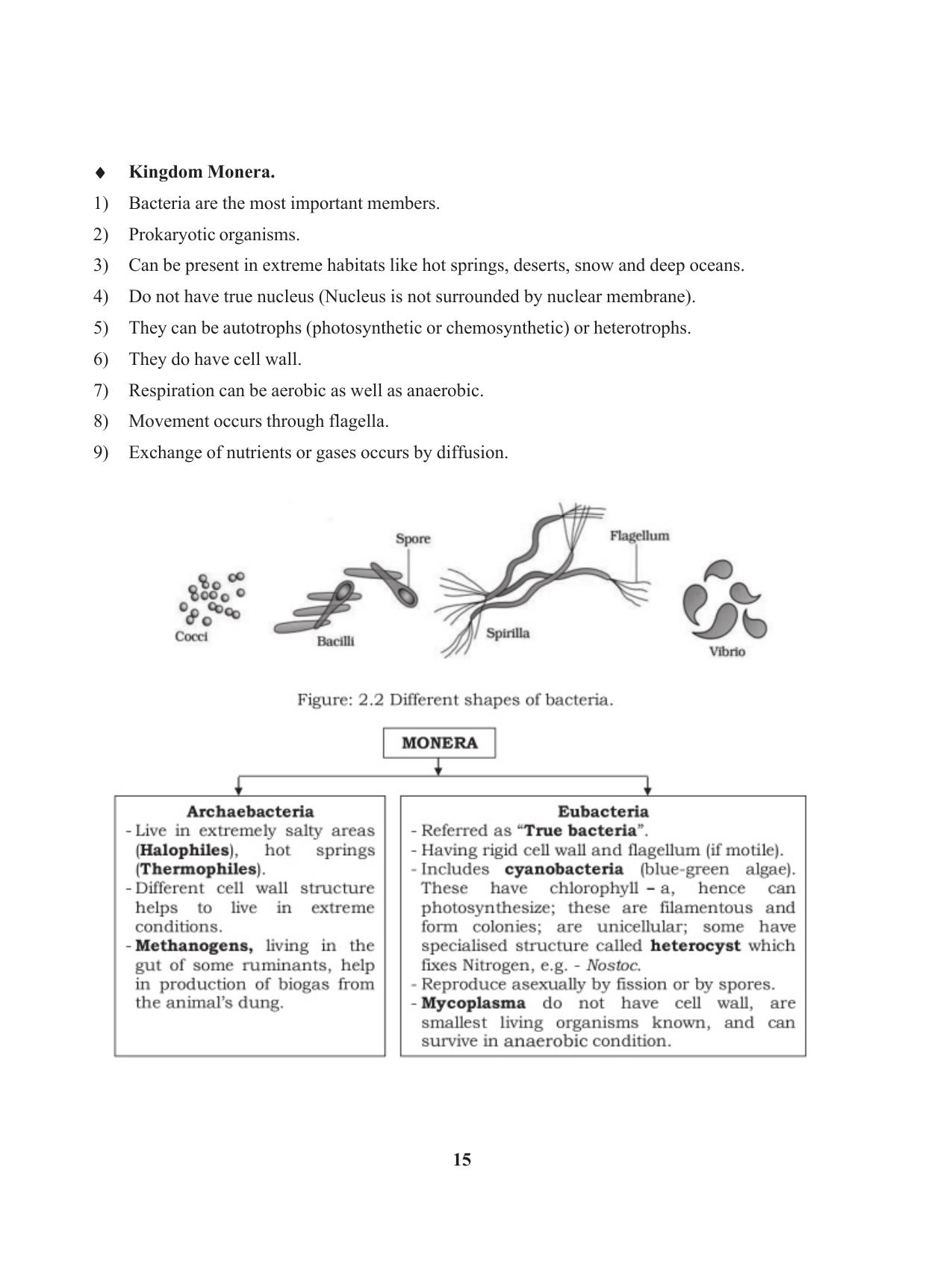 Tripura Board Class 11 Biology English Version Workbooks - Page 15