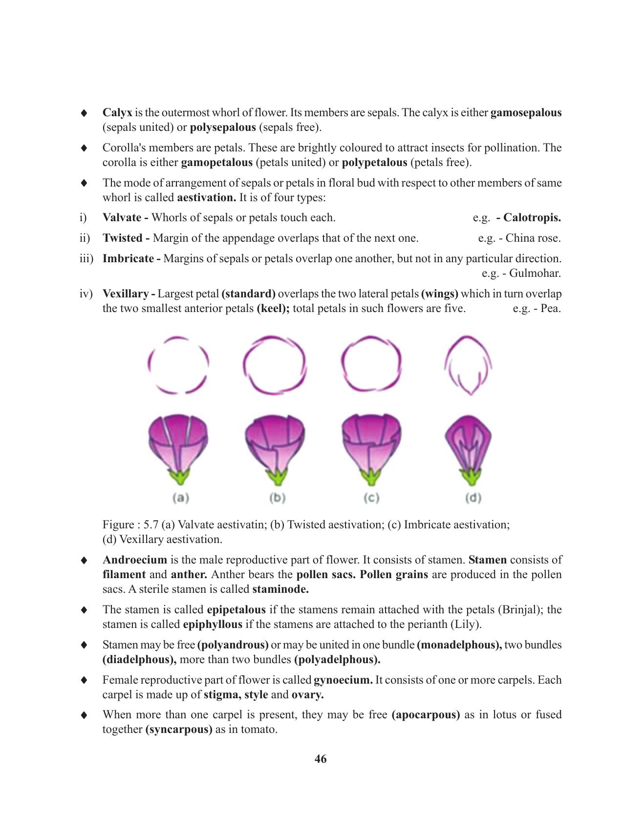 Tripura Board Class 11 Biology English Version Workbooks - Page 46