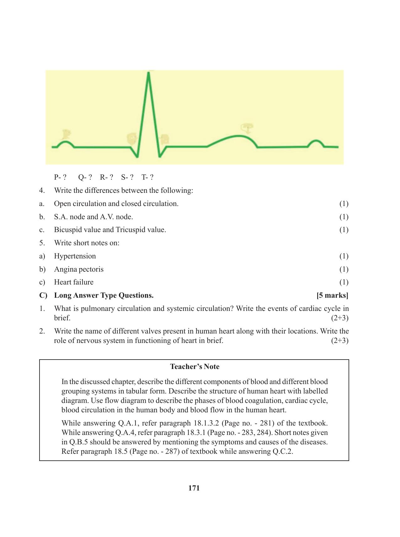 Tripura Board Class 11 Biology English Version Workbooks - Page 171