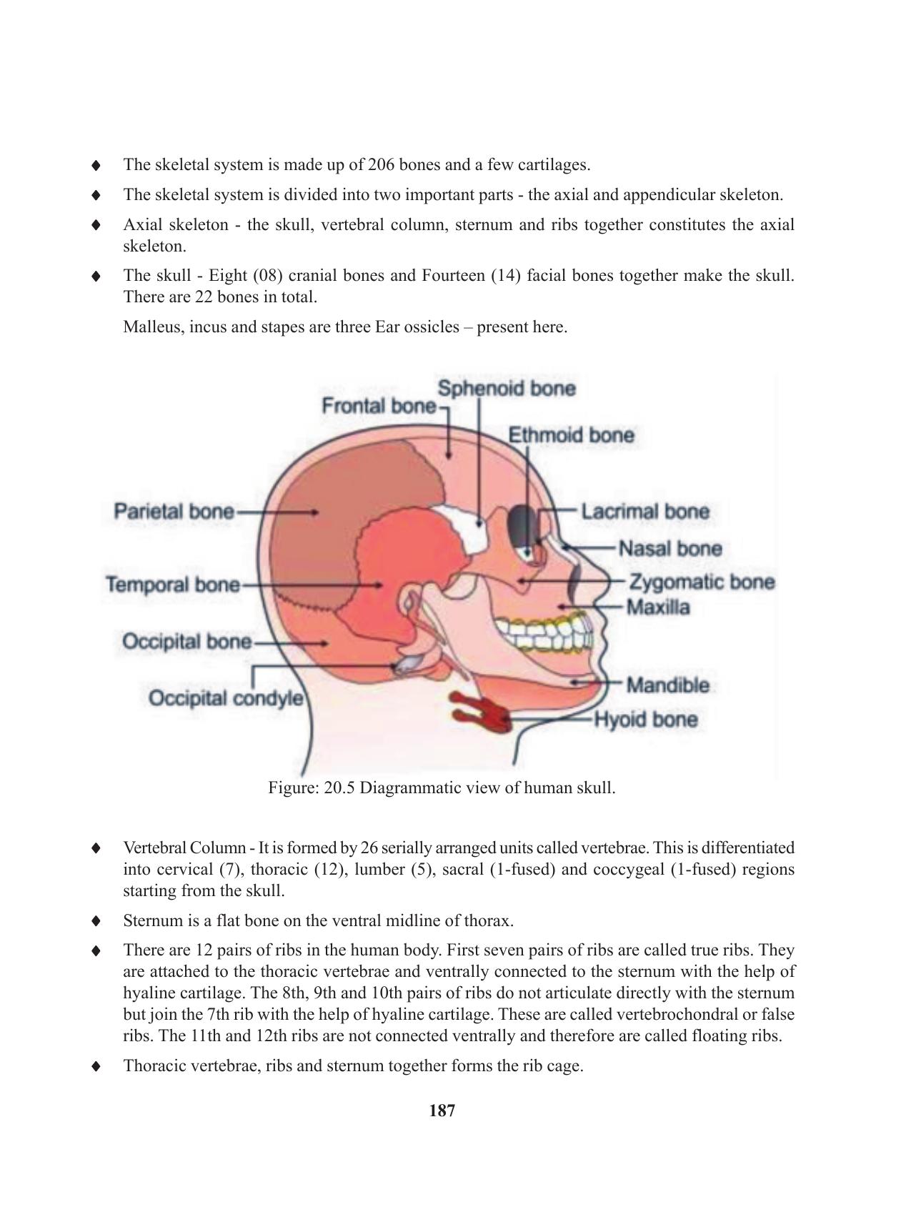 Tripura Board Class 11 Biology English Version Workbooks - Page 187