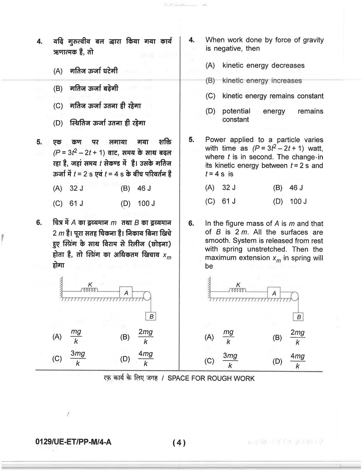 CG PET 2019 Question Paper - Page 2