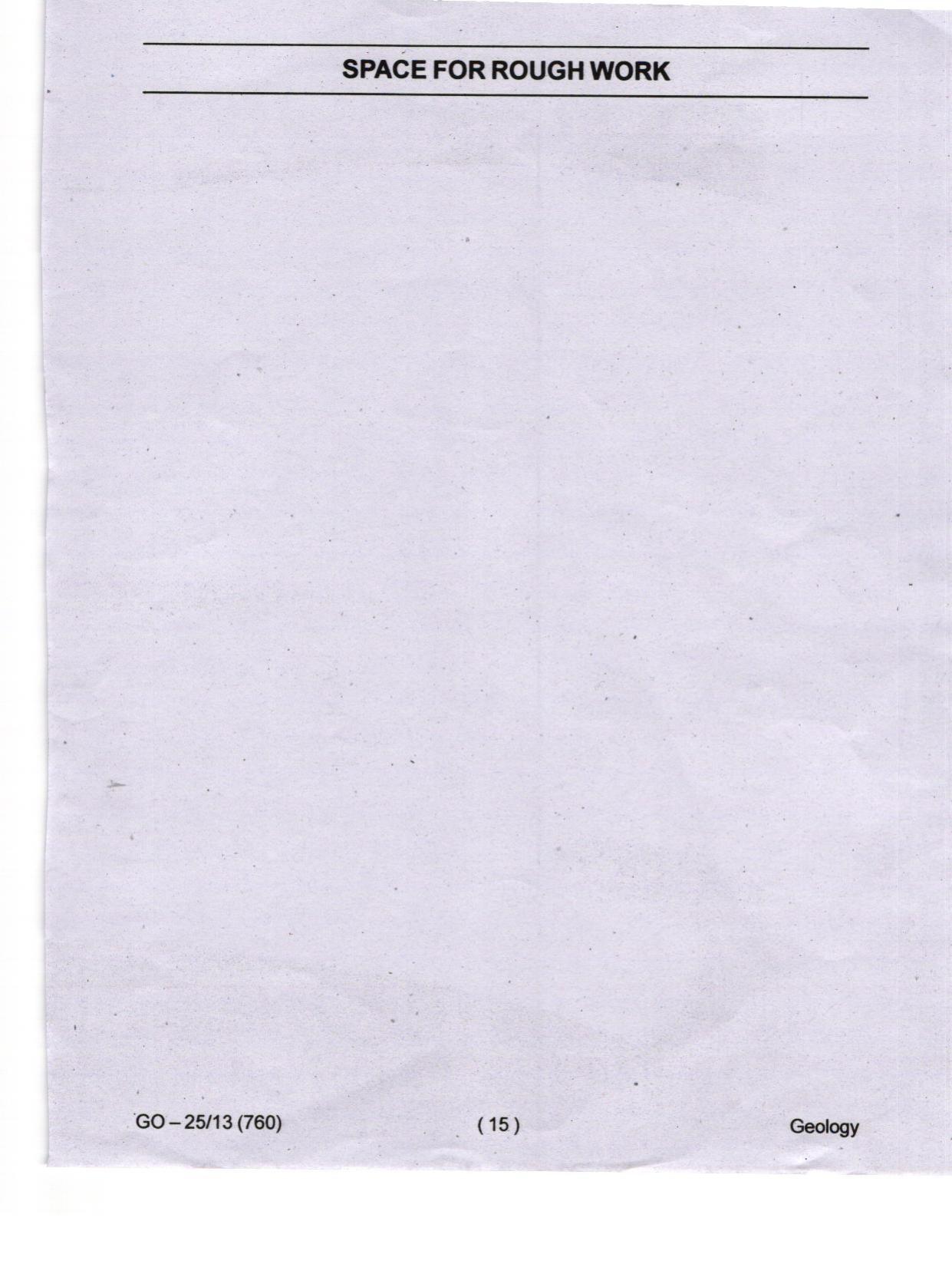 Odisha CPET 2024 GEOLOGY Question Papers - Page 15