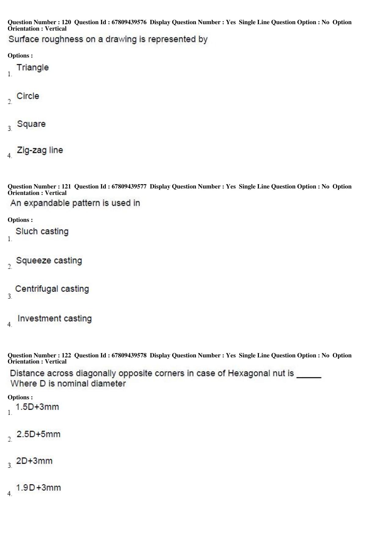 AP ECET 2019 - Mechanical Engineering Question Paper With Preliminary Keys Shift1 - Page 42