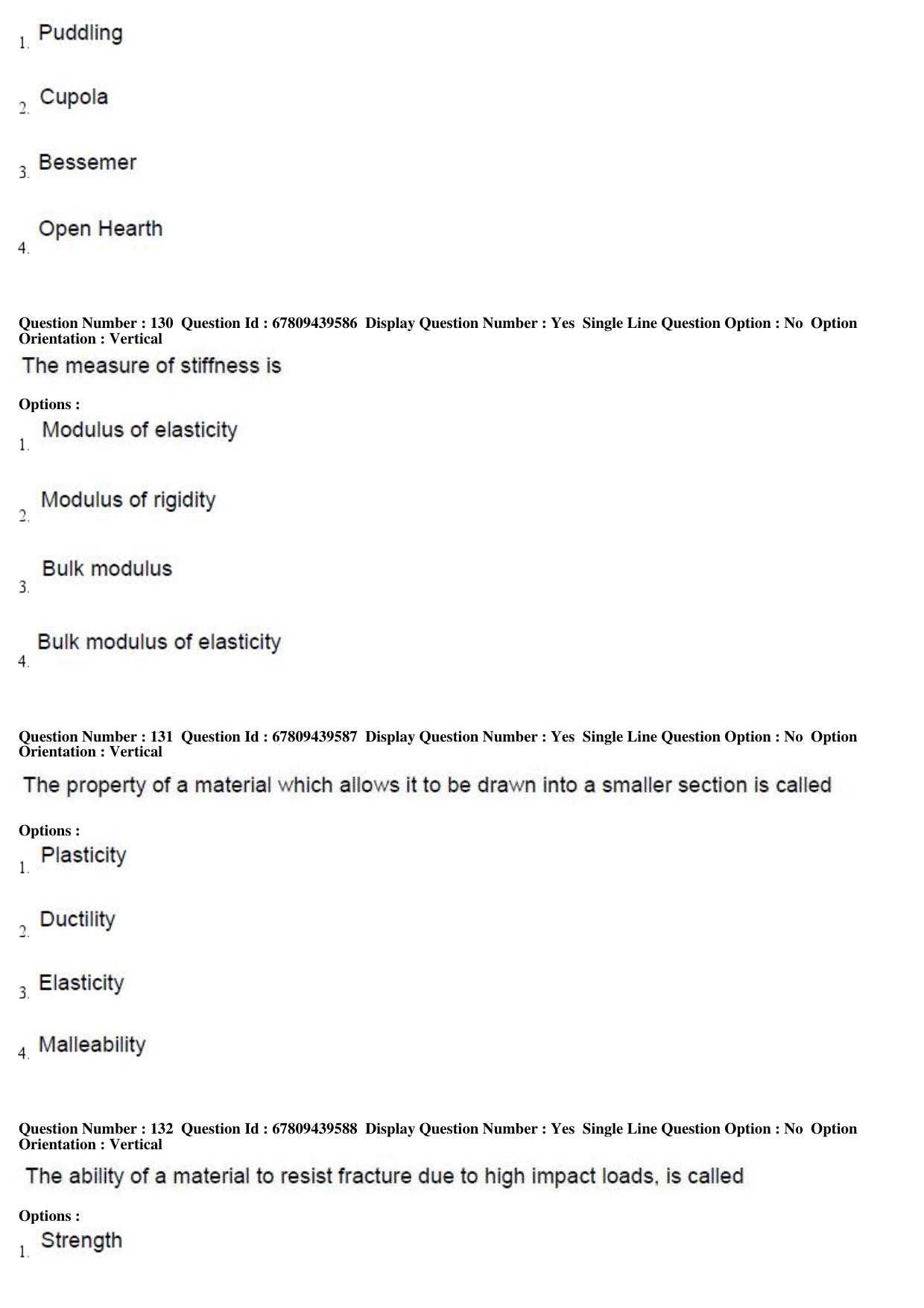 AP ECET 2019 - Mechanical Engineering Question Paper With Preliminary Keys Shift1 - Page 45