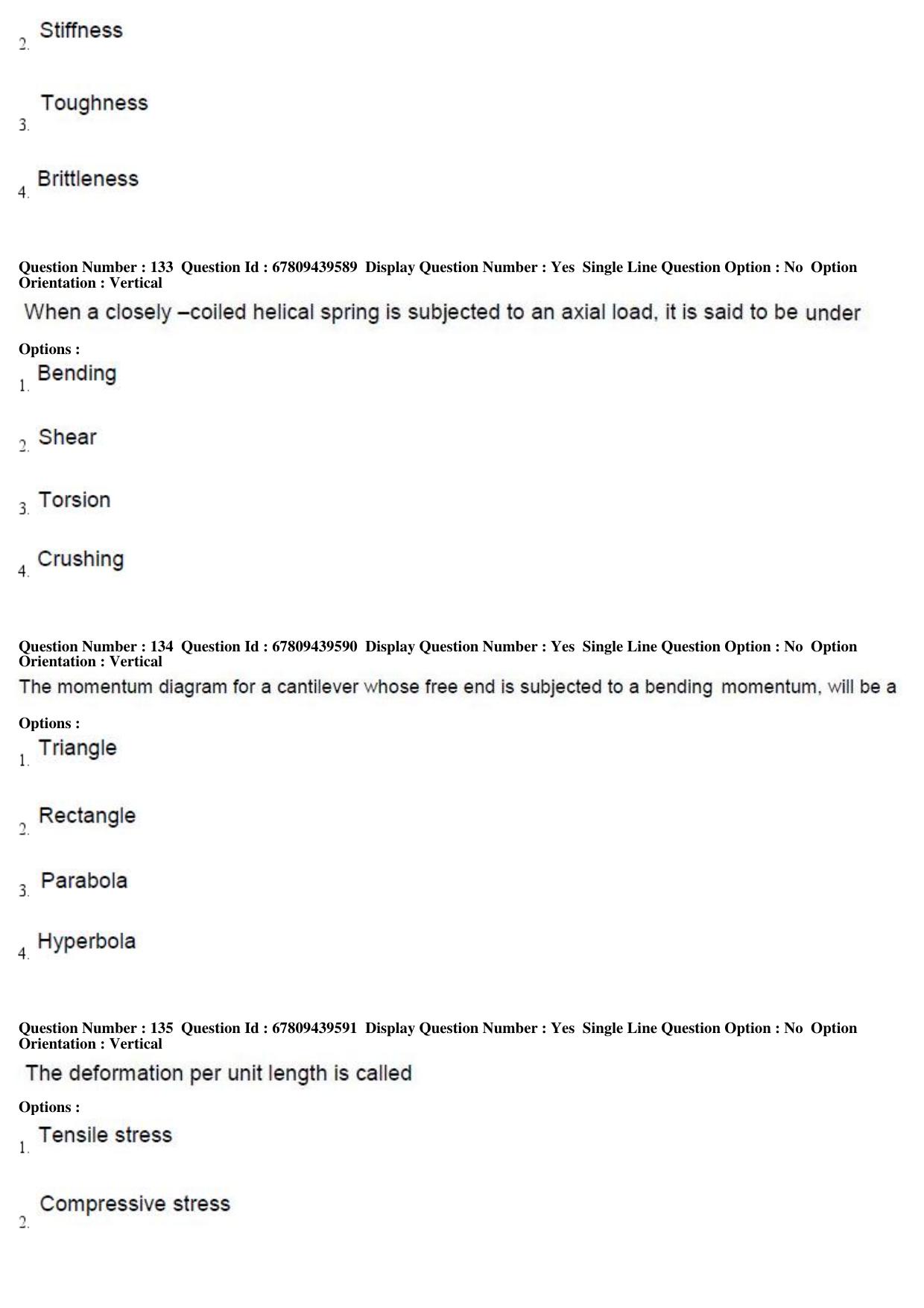 AP ECET 2019 - Mechanical Engineering Question Paper With Preliminary Keys Shift1 - Page 46