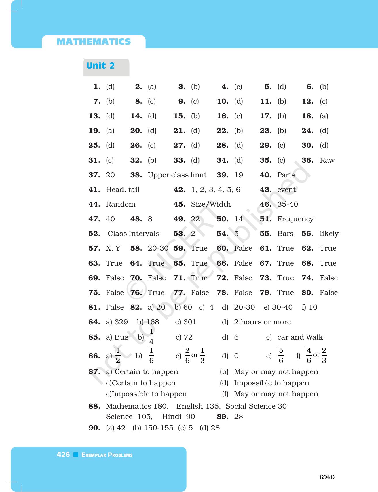 NCERT Exemplar Class 8: Mathematics Answers - Page 6