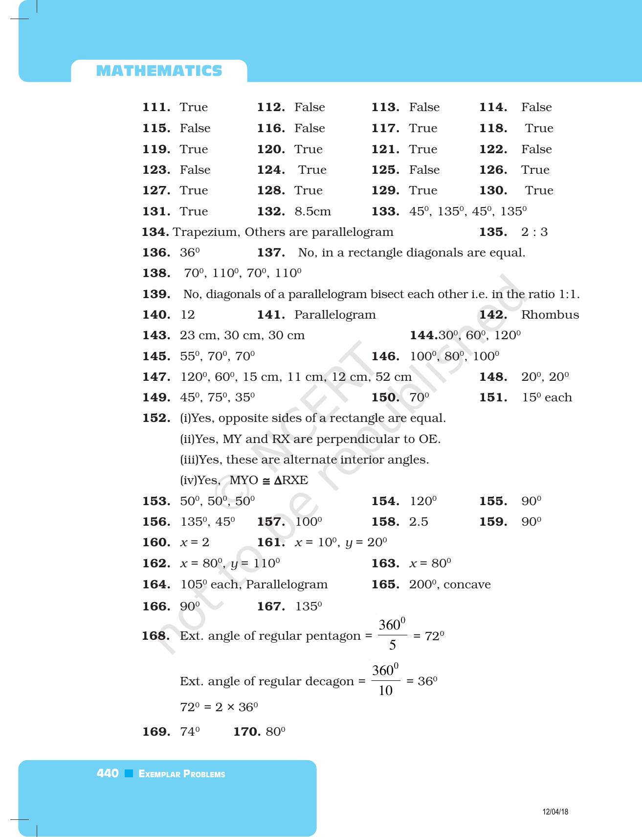 NCERT Exemplar Class 8: Mathematics Answers - Page 20