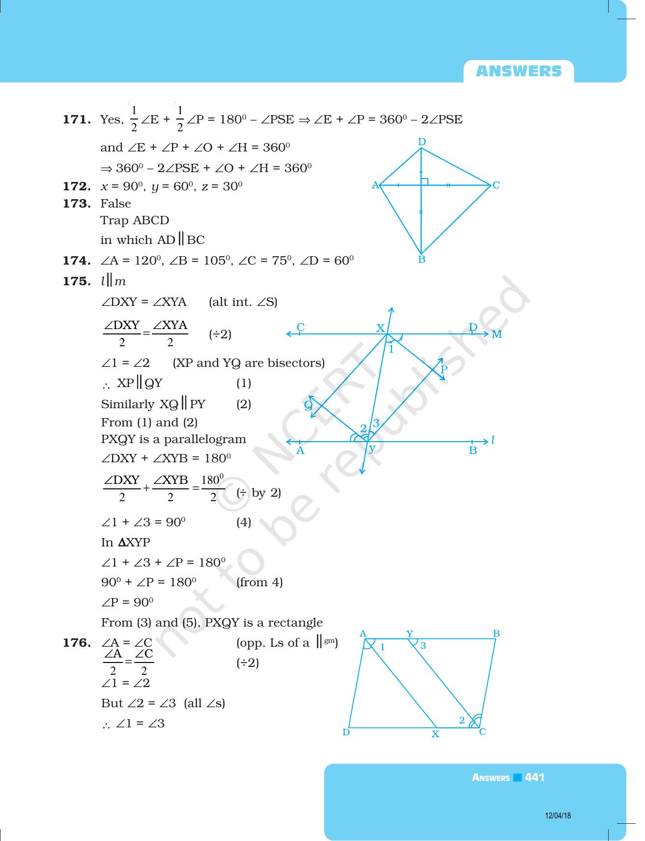 NCERT Exemplar Class 8: Mathematics Answers - Page 21