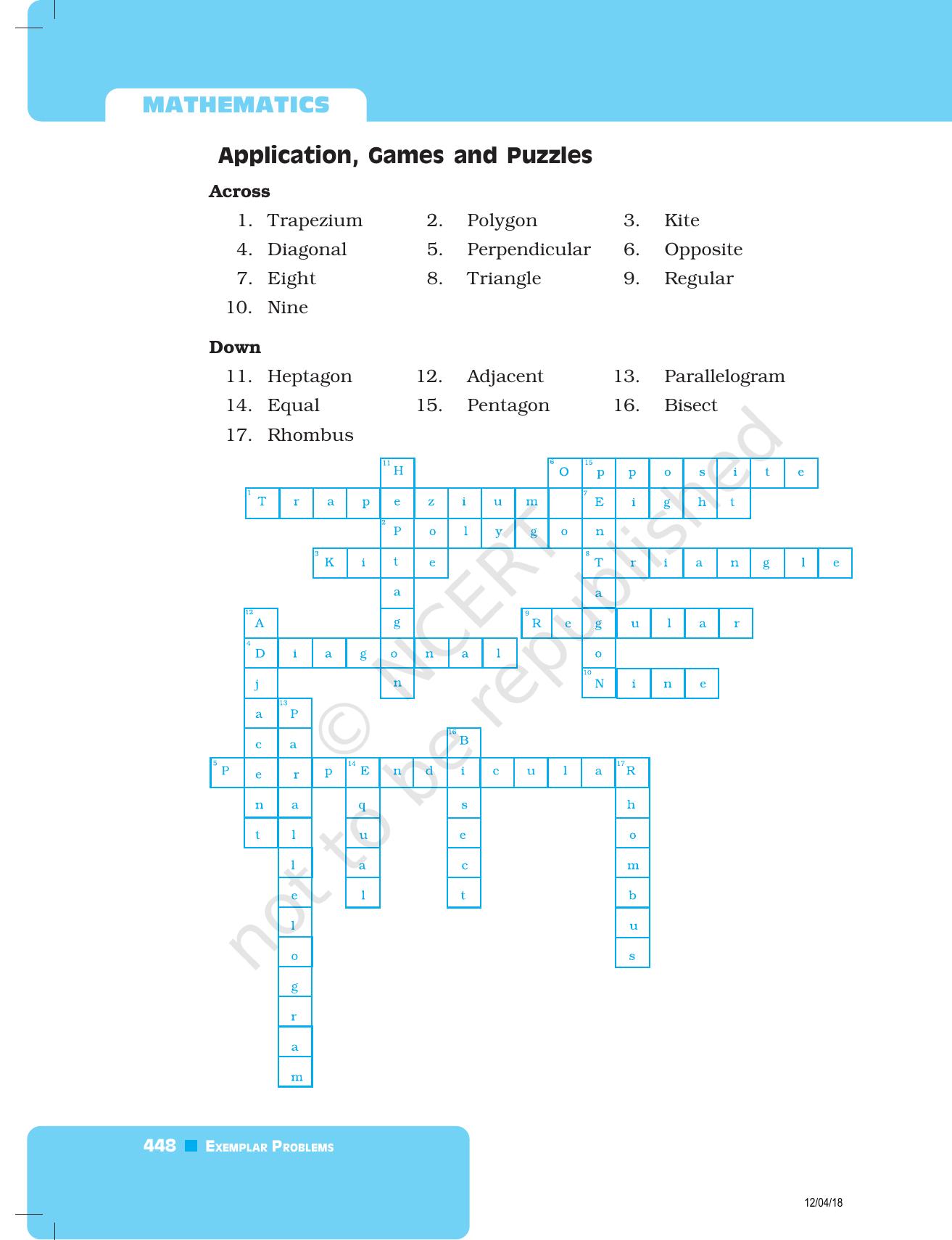 NCERT Exemplar Class 8: Mathematics Answers - Page 28