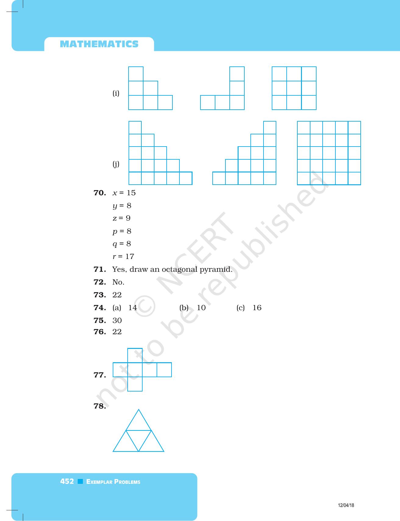 NCERT Exemplar Class 8: Mathematics Answers - Page 32