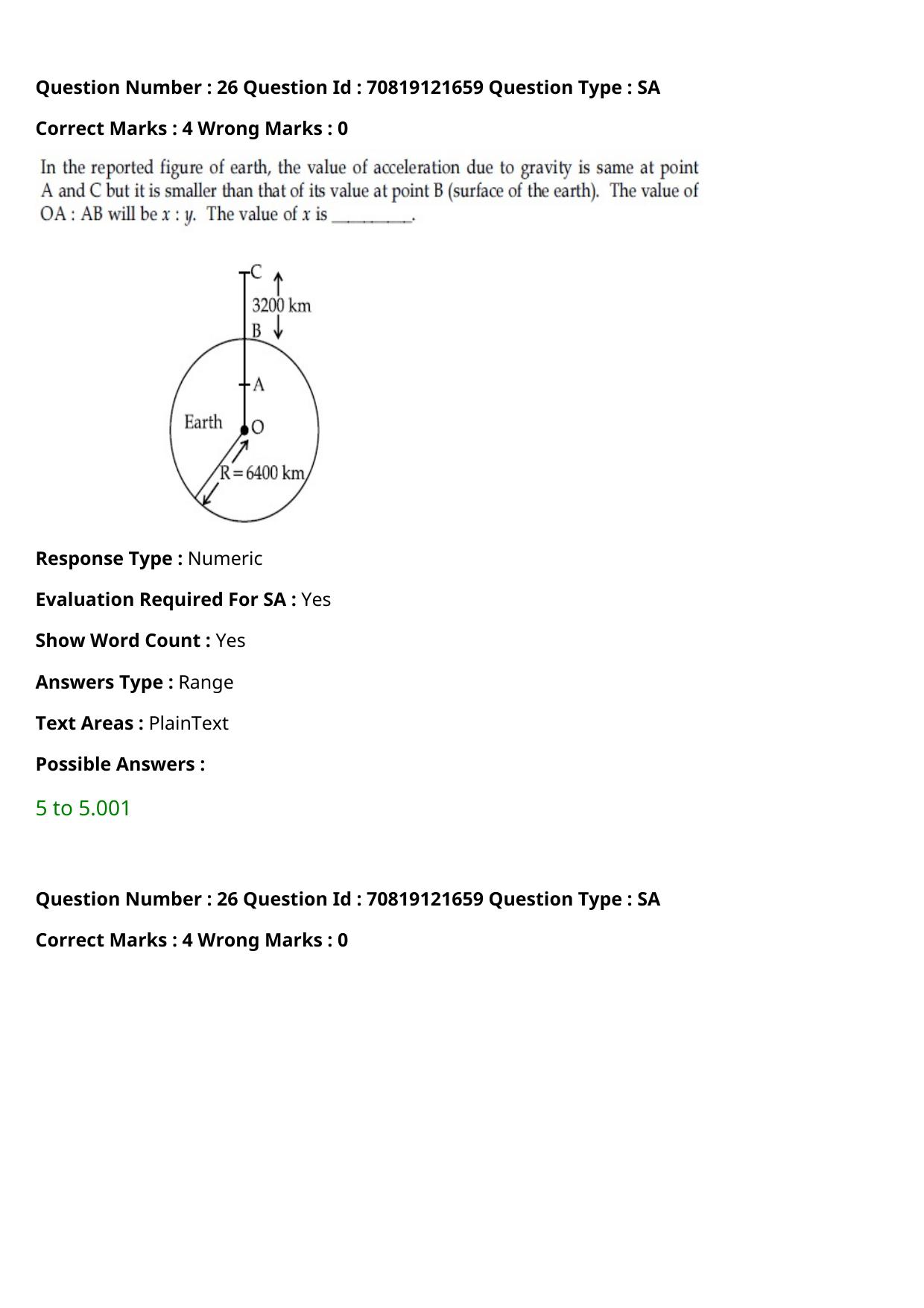 JEE Mains 2021: BTech Marathi (Shift 2) 26-02-2021 Question Paper - Page 31