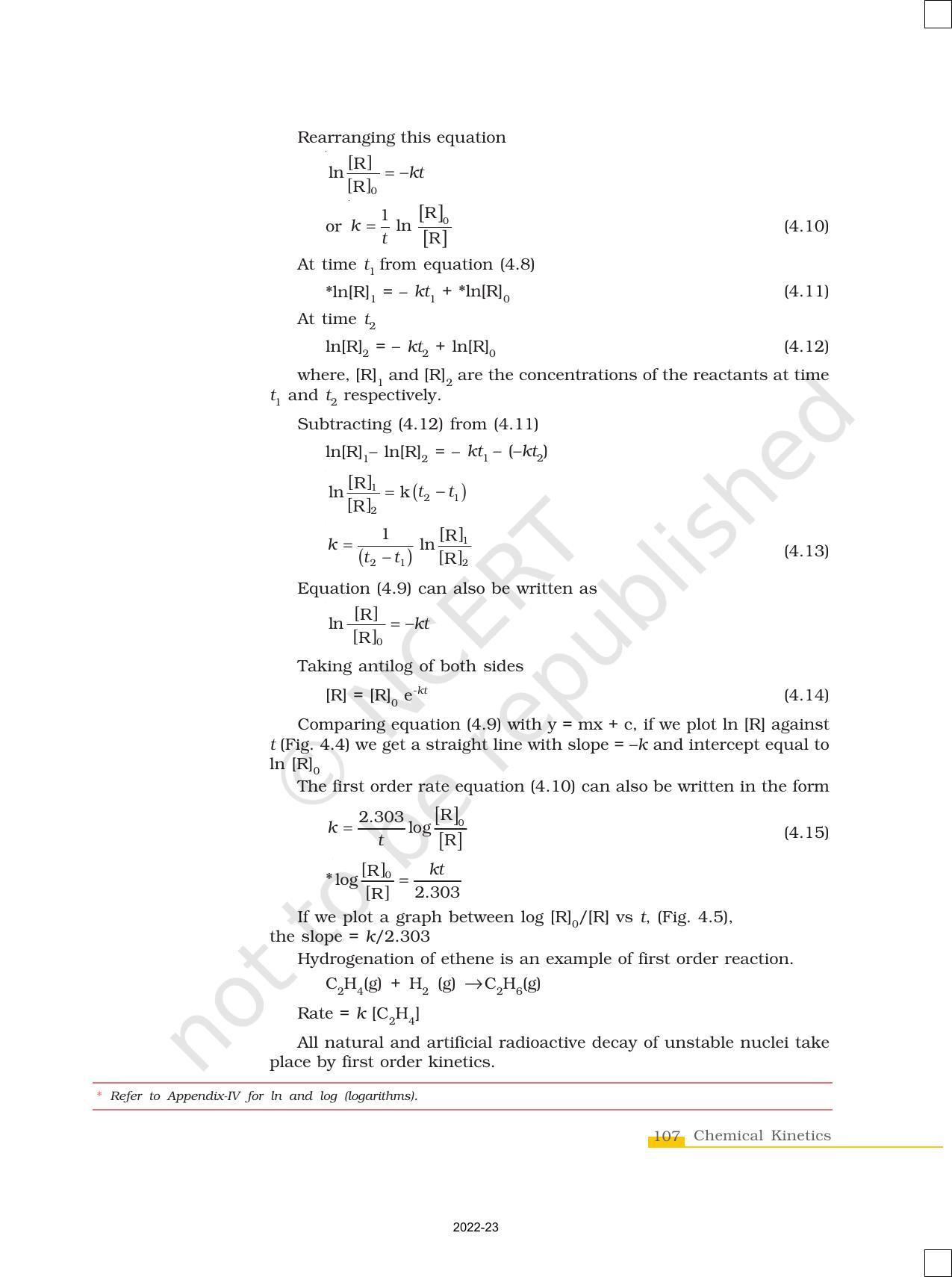 NCERT Book for Class 12 Chemistry Chapter 4 Chemical Kinetics - Page 13