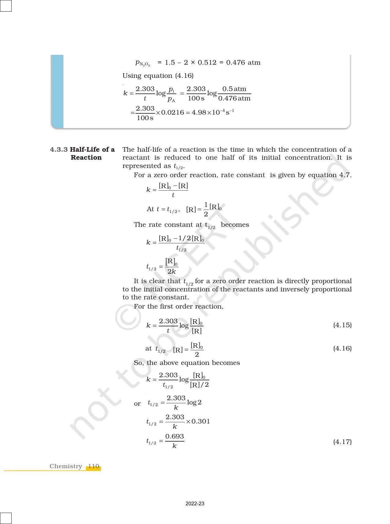 NCERT Book for Class 12 Chemistry Chapter 4 Chemical Kinetics - Page 16