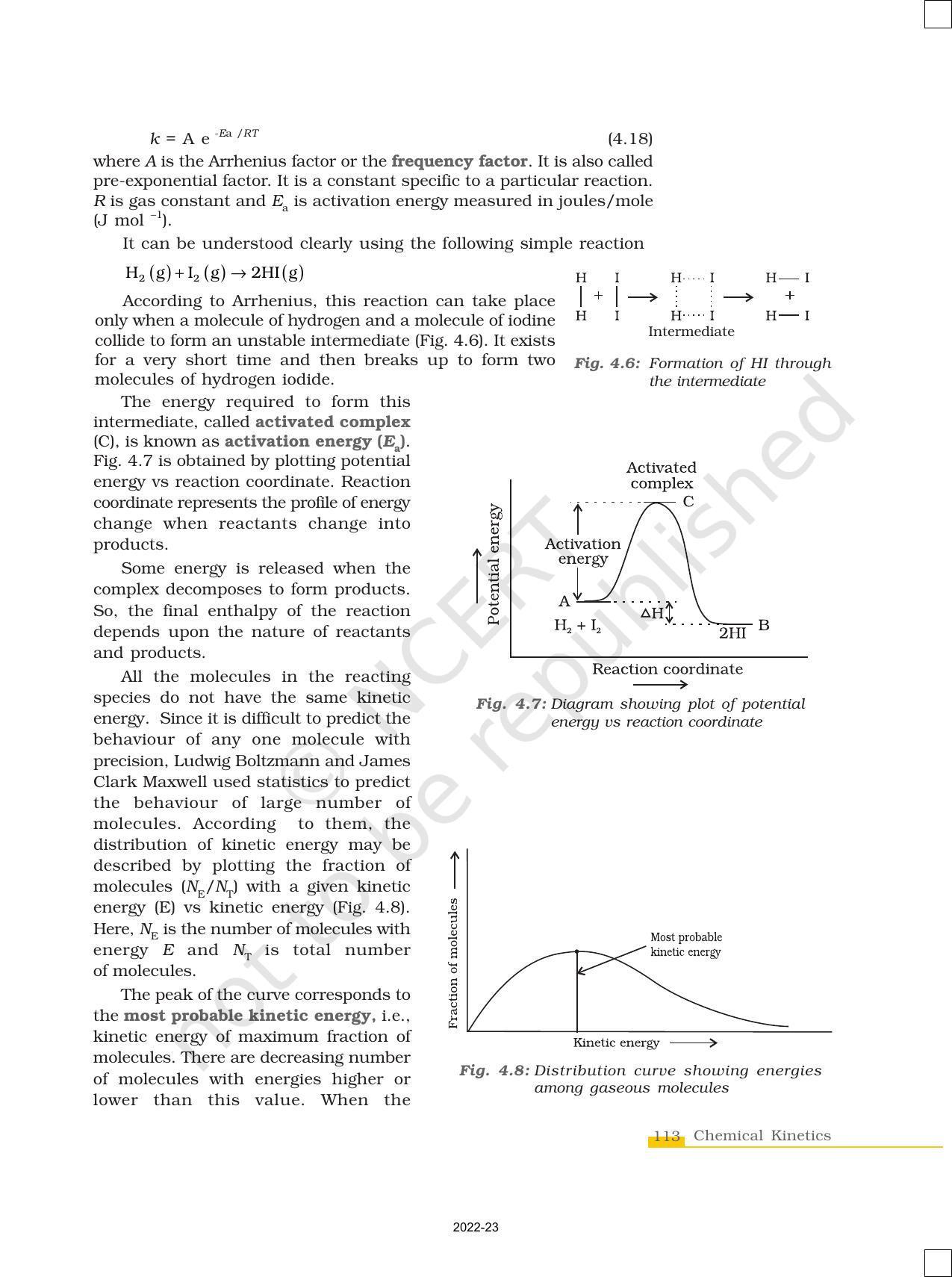 NCERT Book for Class 12 Chemistry Chapter 4 Chemical Kinetics - Page 19