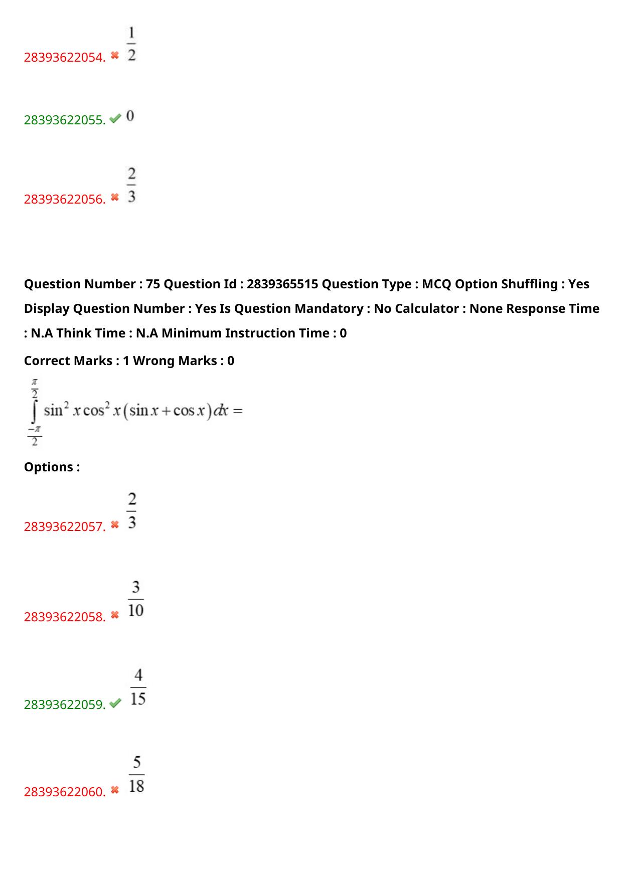 TS EAMCET 2023 Engineering Question Paper with Key (14 May 2023 Forenoon (English & Telugu) - Page 54