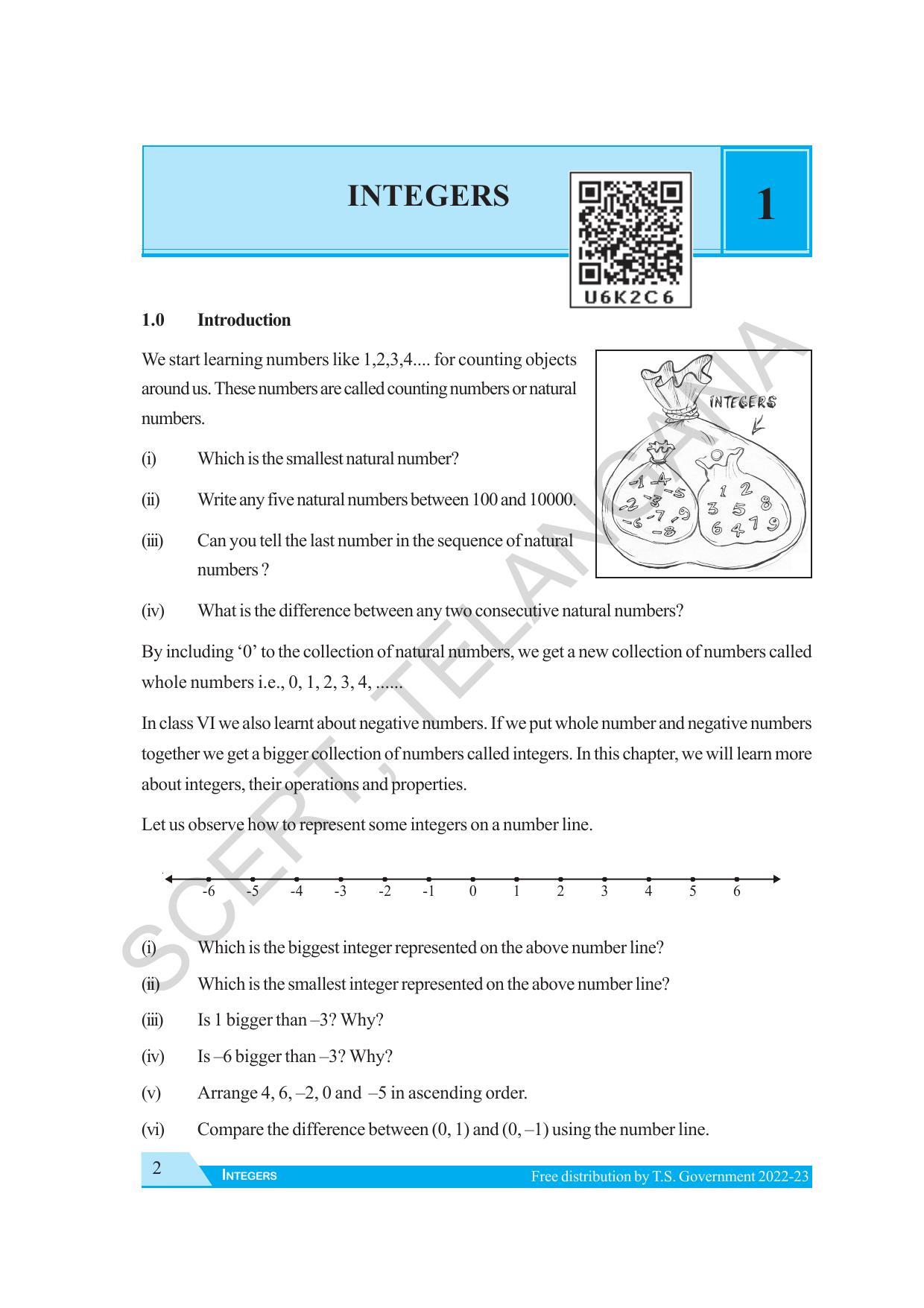 TS SCERT Class 7 Maths Path 1 (Telugu Medium) Text Book - Page 14