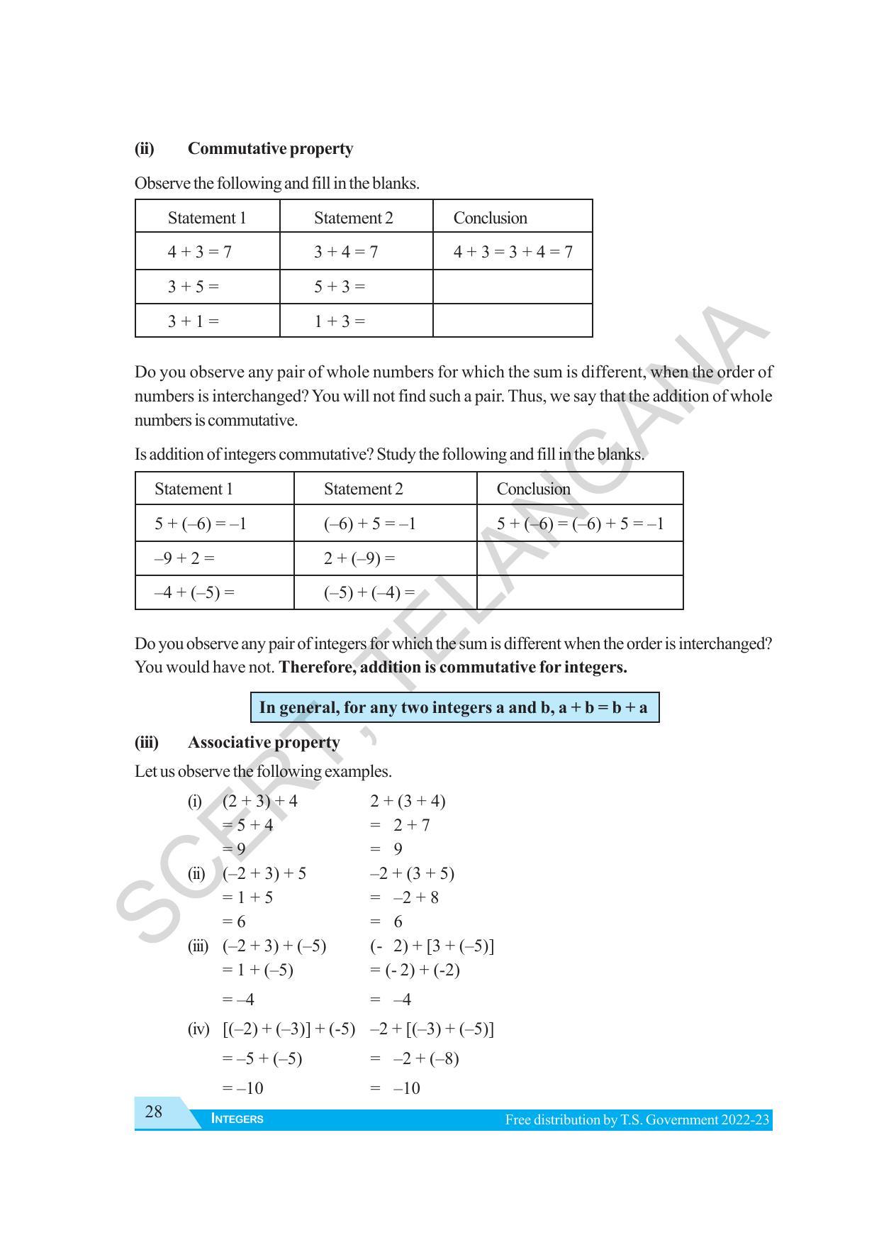 TS SCERT Class 7 Maths Path 1 (Telugu Medium) Text Book - Page 40