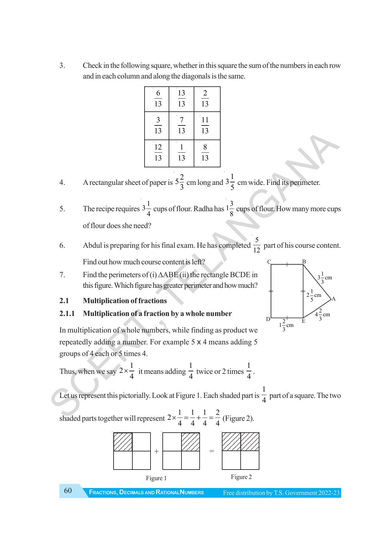 TS SCERT Class 7 Maths Path 1 (Telugu Medium) Text Book - Page 72