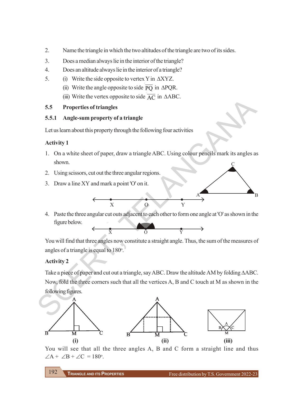TS SCERT Class 7 Maths Path 1 (Telugu Medium) Text Book - Page 116