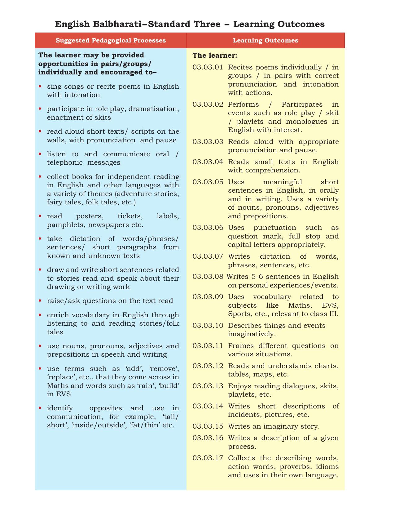 Maharashtra Board Class 3 English Book - Page 9