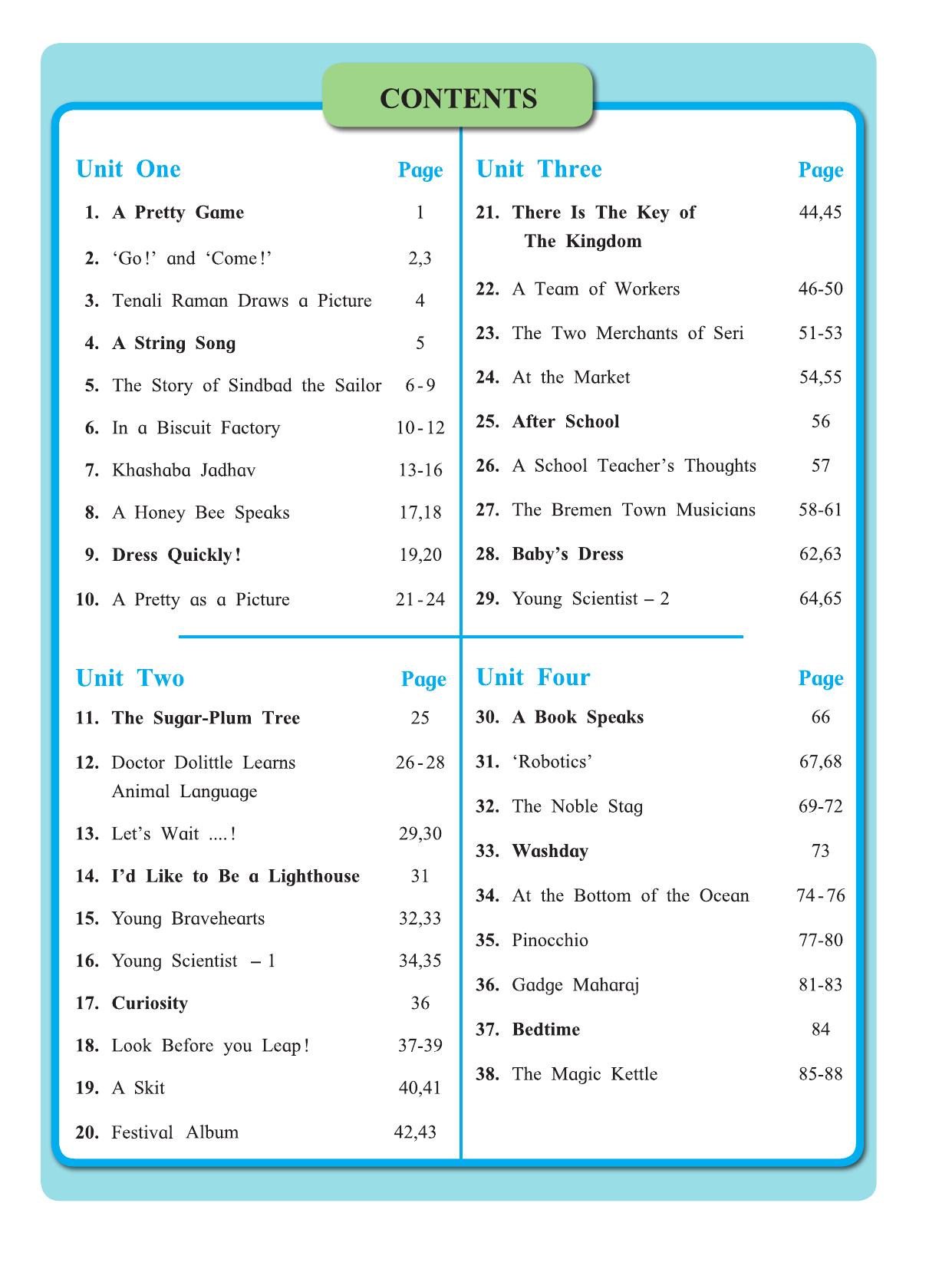 Maharashtra Board Class 3 English Book - Page 10