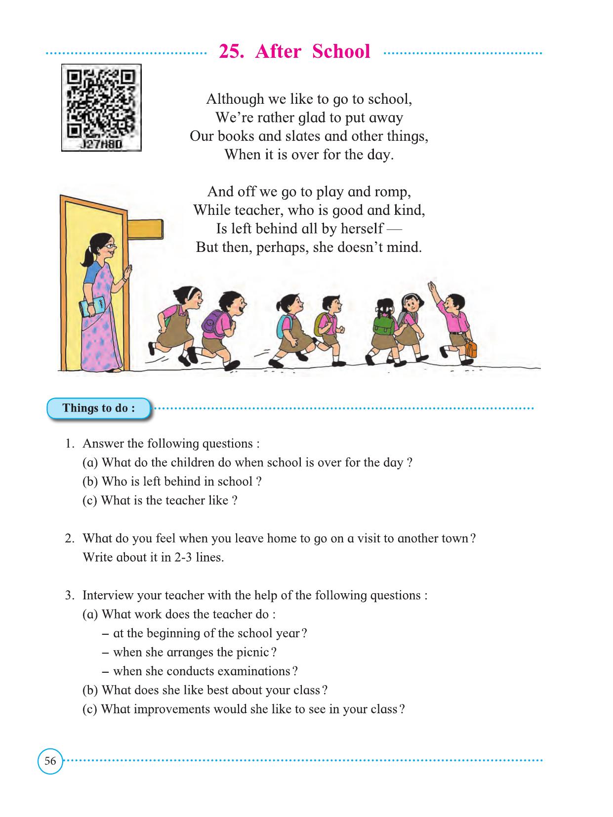 Maharashtra Board Class 3 English Book - Page 66