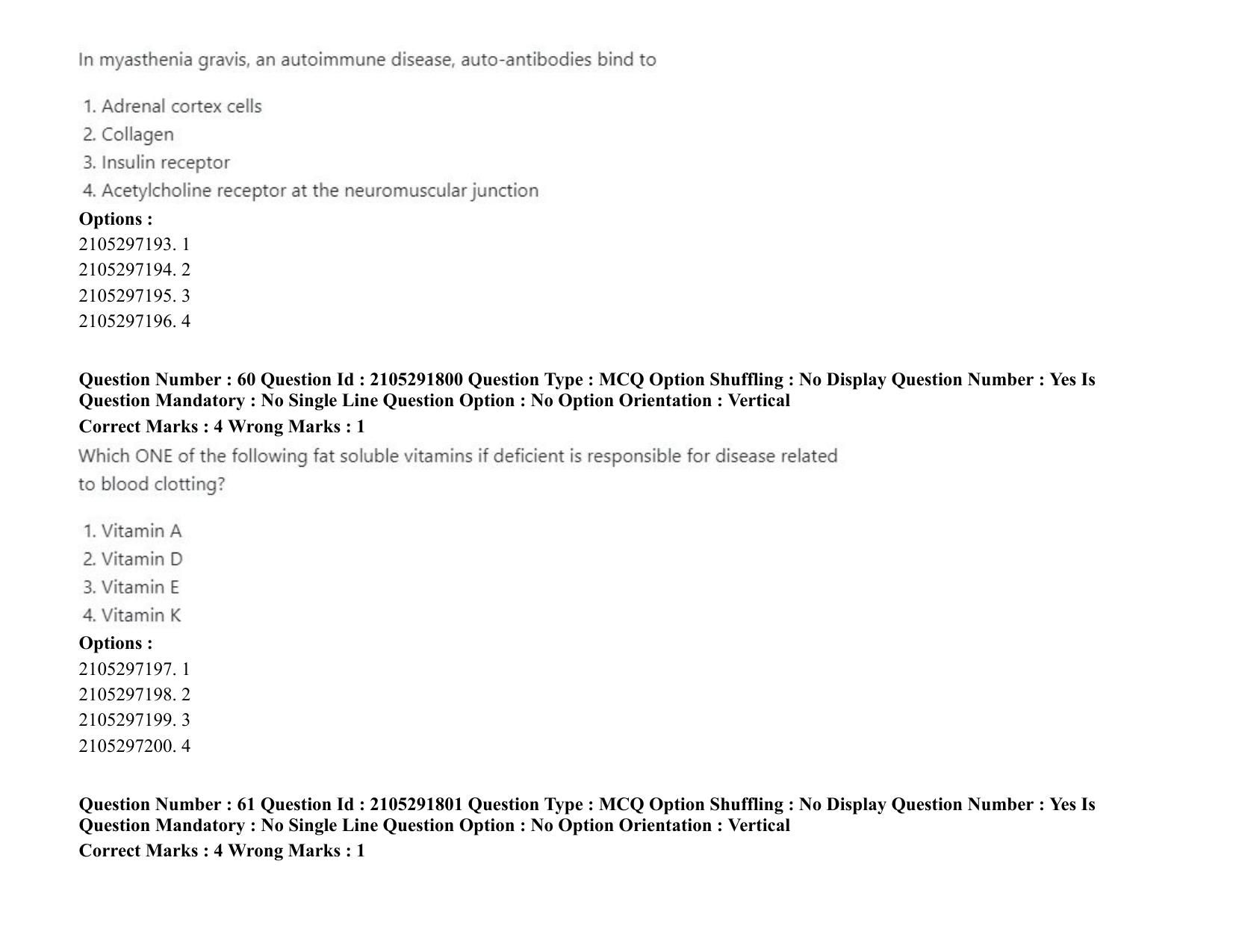 ICAR AIEEA PG 2020 ANIMAL BIOTECHNOLOGY Question Paper - Page 35