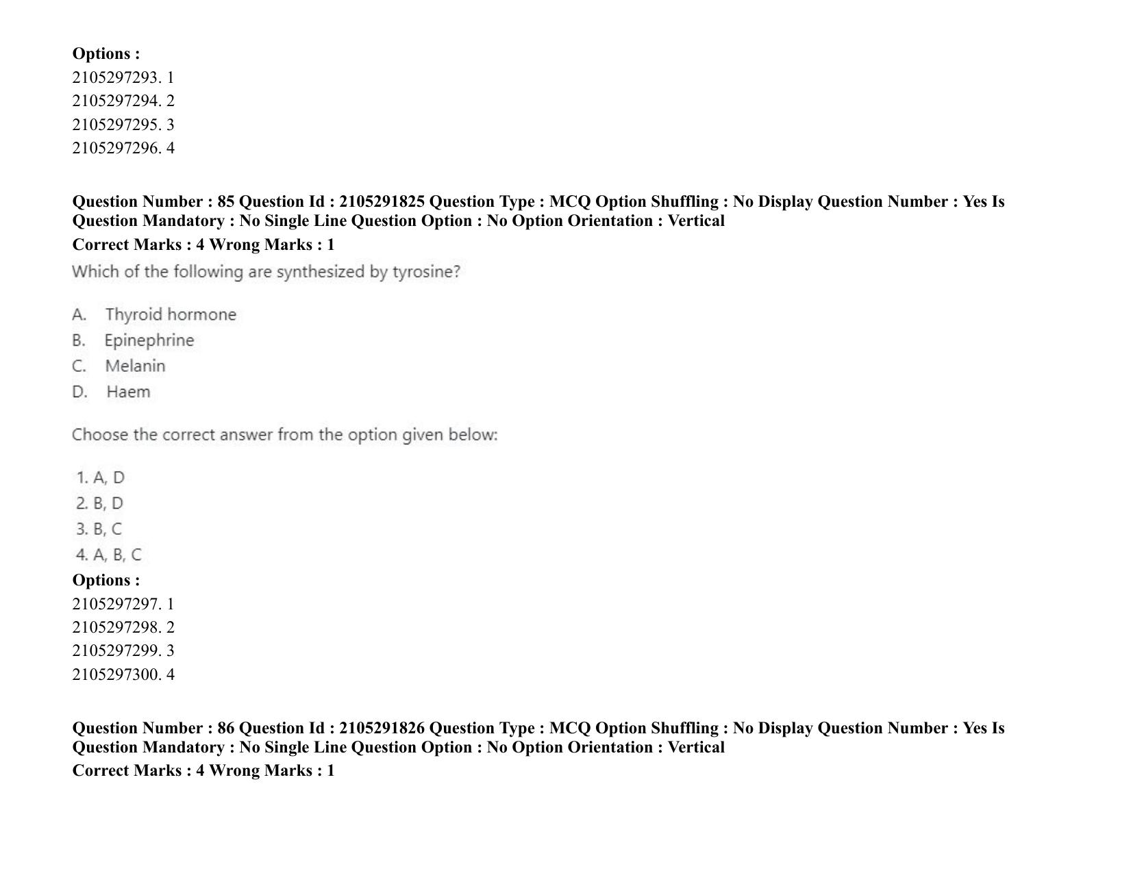 ICAR AIEEA PG 2020 ANIMAL BIOTECHNOLOGY Question Paper - Page 49