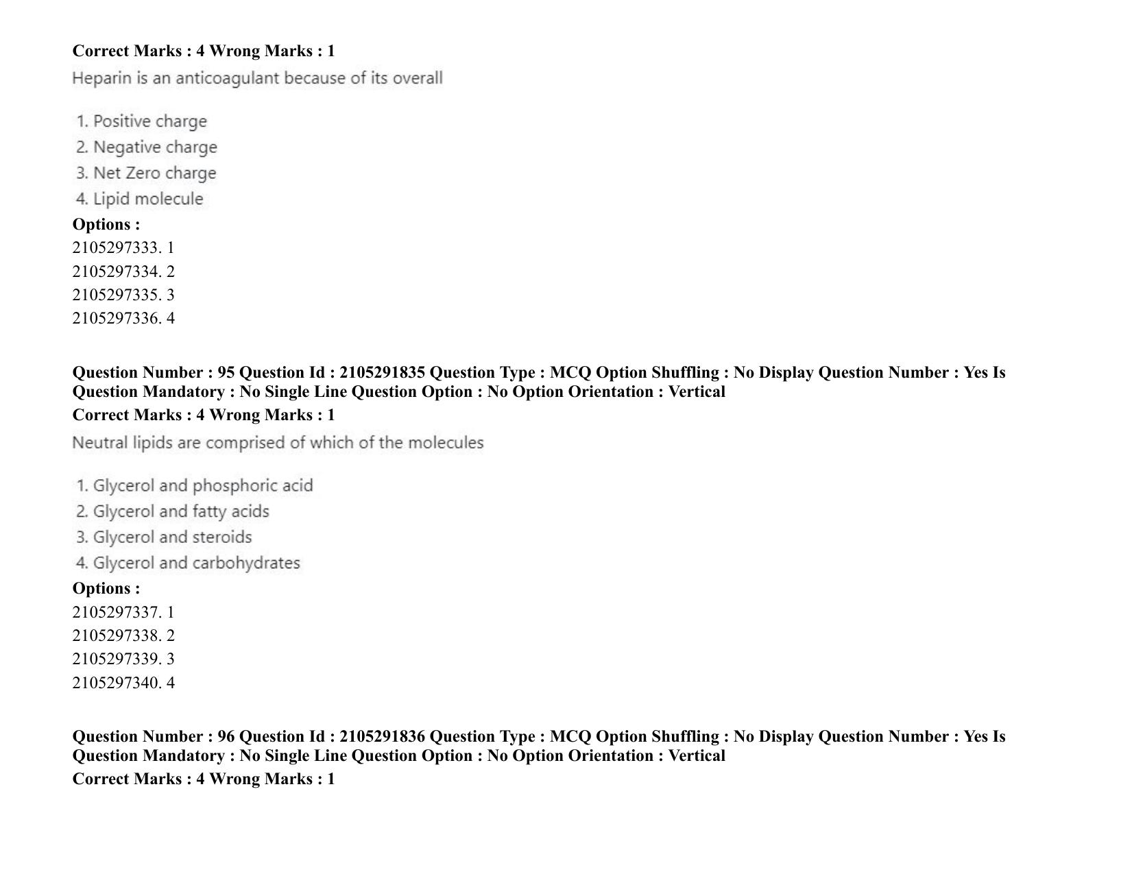 ICAR AIEEA PG 2020 ANIMAL BIOTECHNOLOGY Question Paper - Page 54