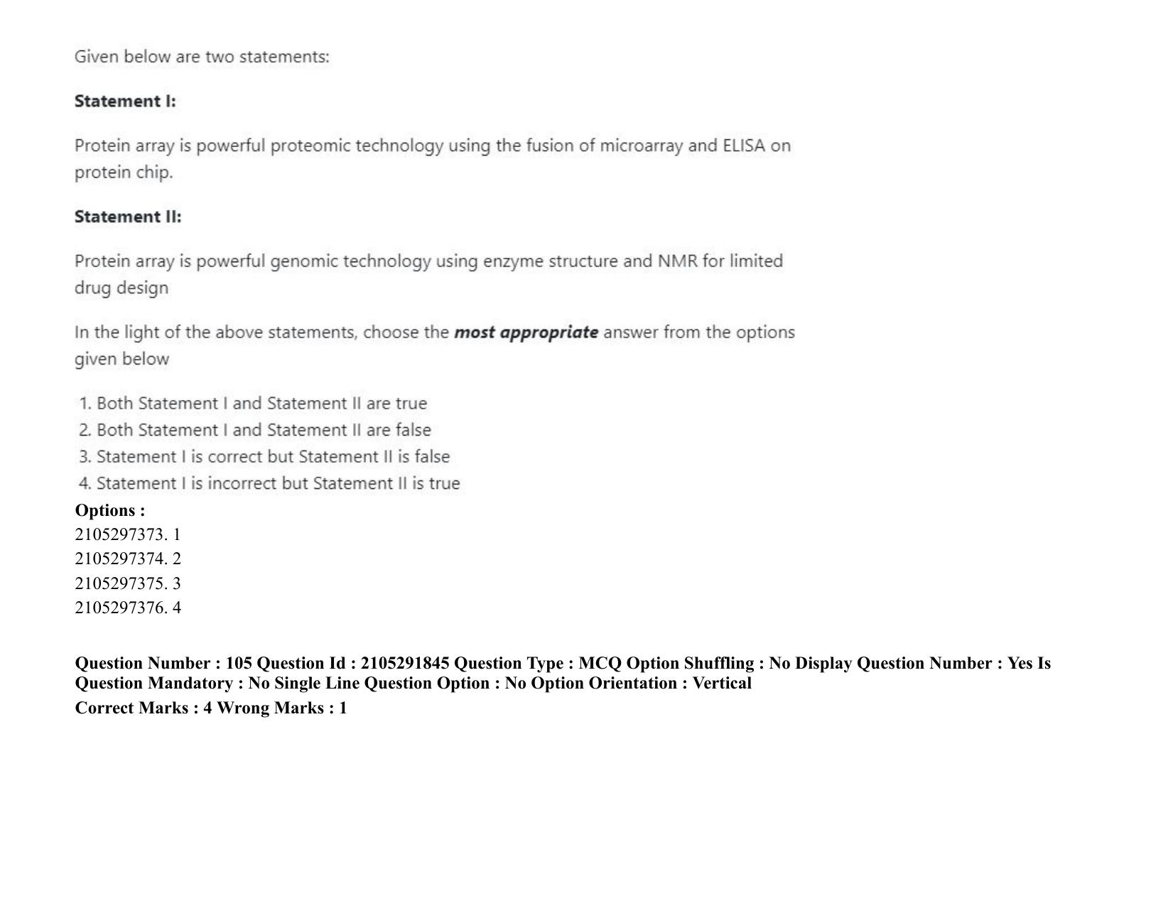 ICAR AIEEA PG 2020 ANIMAL BIOTECHNOLOGY Question Paper - Page 60