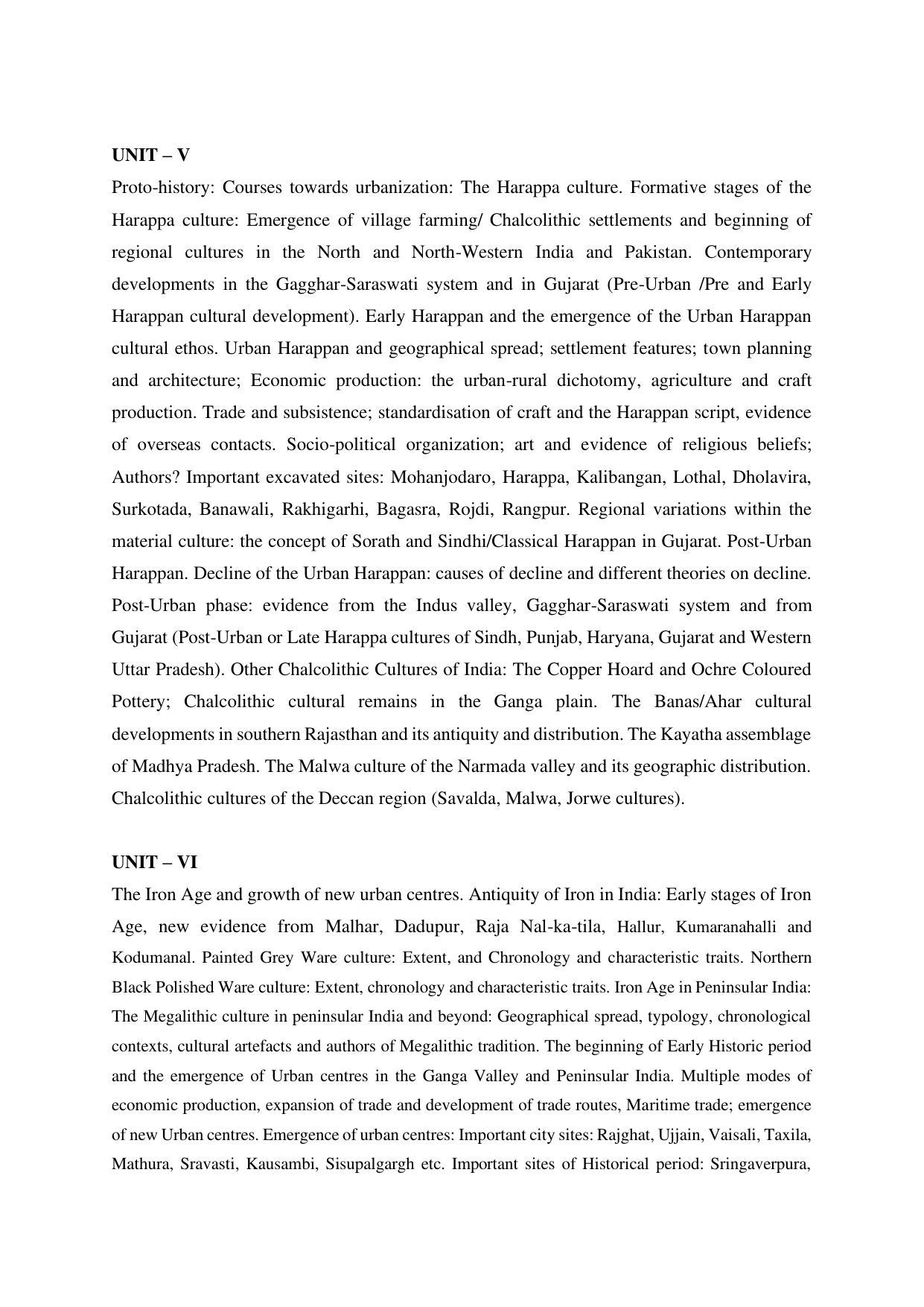 AP RCET Anthropology Syllabus - Page 3