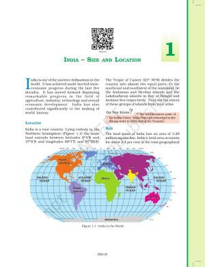 NCERT Book for Class 9 History Chapter 1 India–Size and Location
