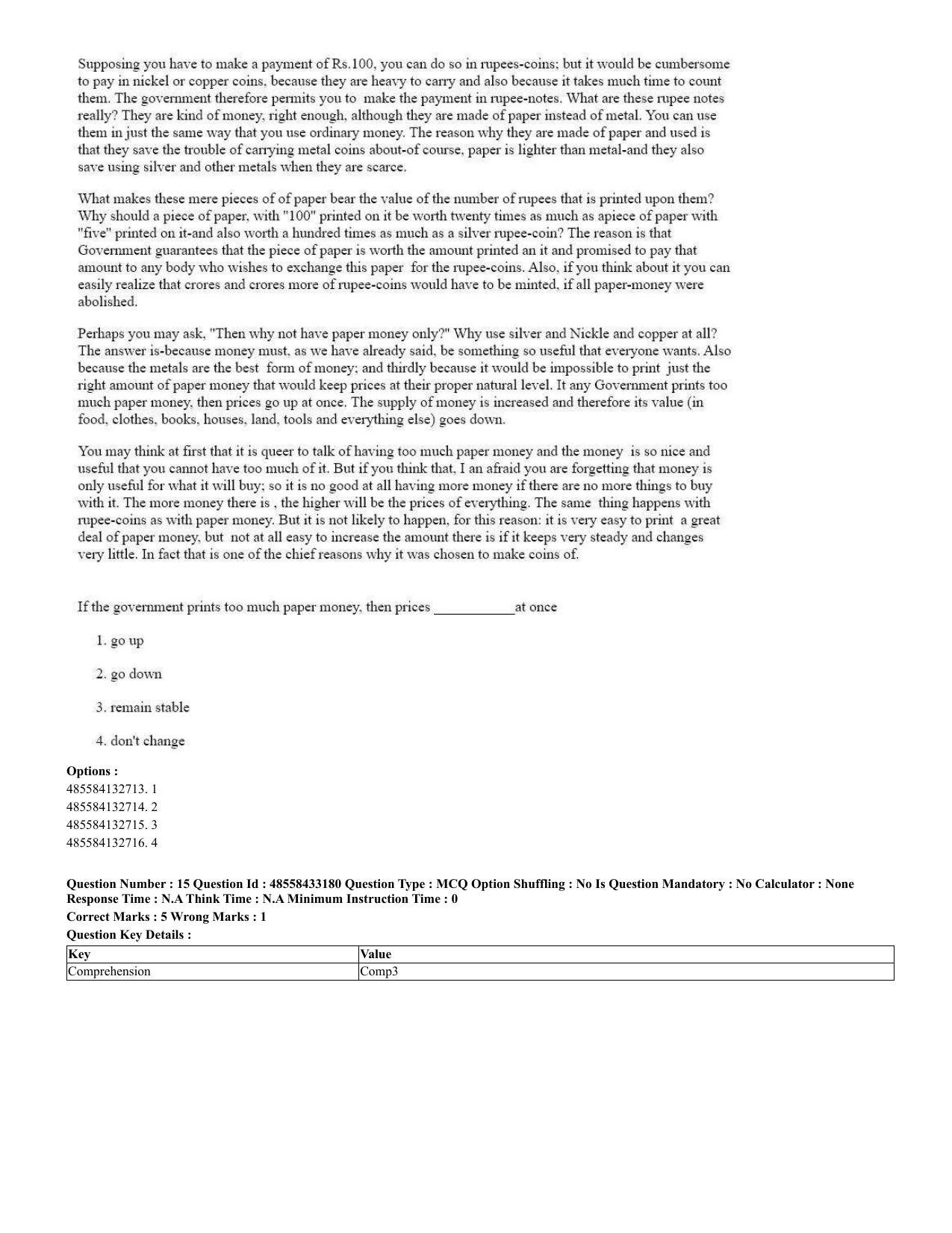 CUET 2023 English Urdu Shift 1 Question Papers - 18 June 2023 - Page 13