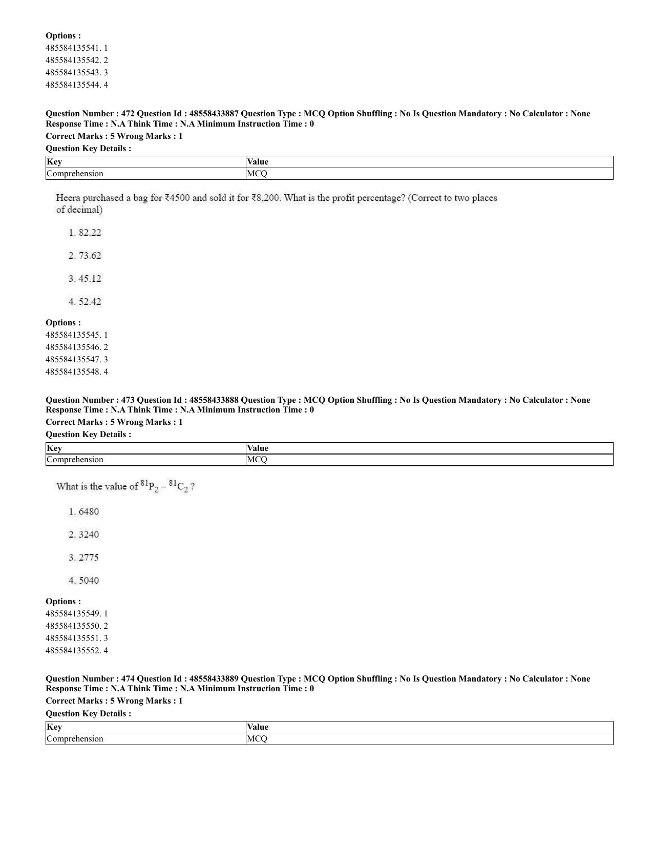 CUET 2023 English Urdu Shift 1 Question Papers - 18 June 2023 - Page 331