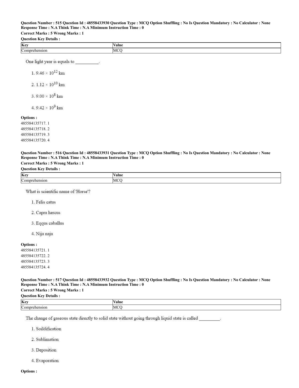 CUET 2023 English Urdu Shift 1 Question Papers - 18 June 2023 - Page 350