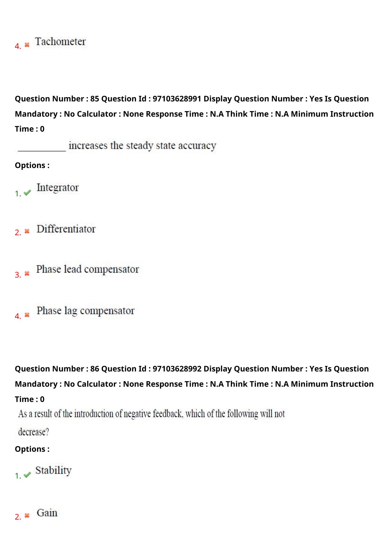 AP RCET 2024 Electronics and Instrumentation Question Paper - Page 54