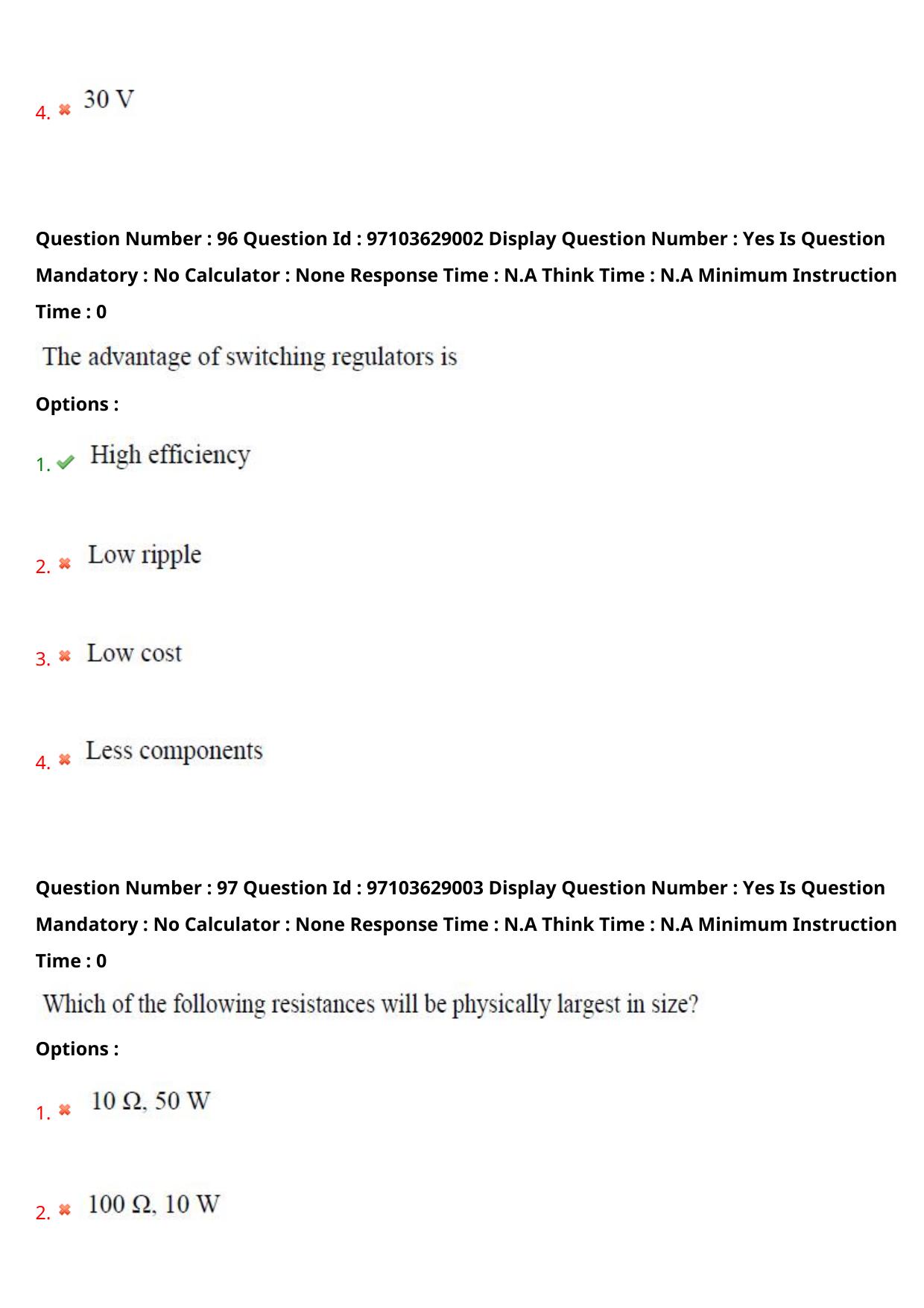 AP RCET 2024 Electronics and Instrumentation Question Paper - Page 60