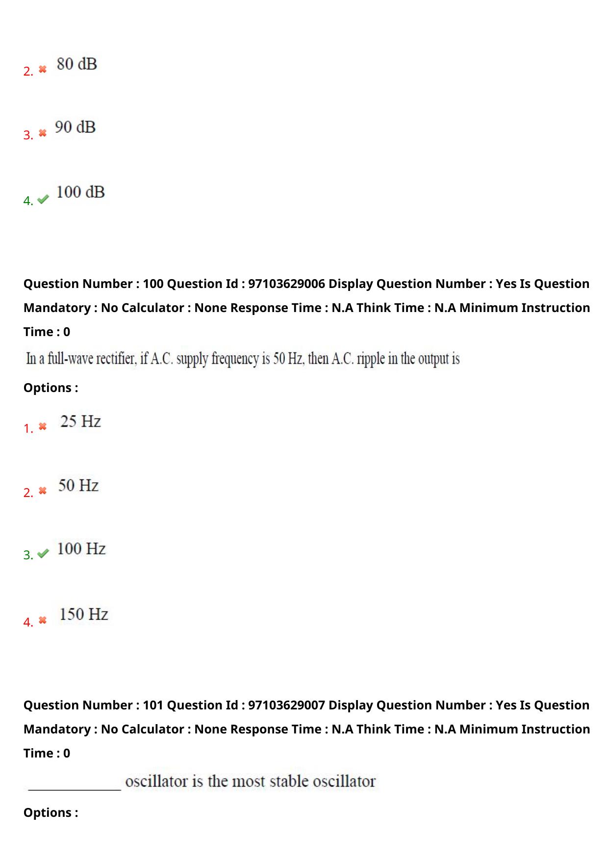 AP RCET 2024 Electronics and Instrumentation Question Paper - Page 62