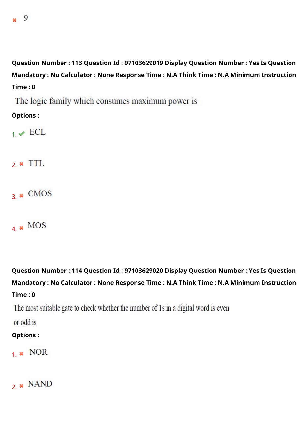 AP RCET 2024 Electronics and Instrumentation Question Paper - Page 69