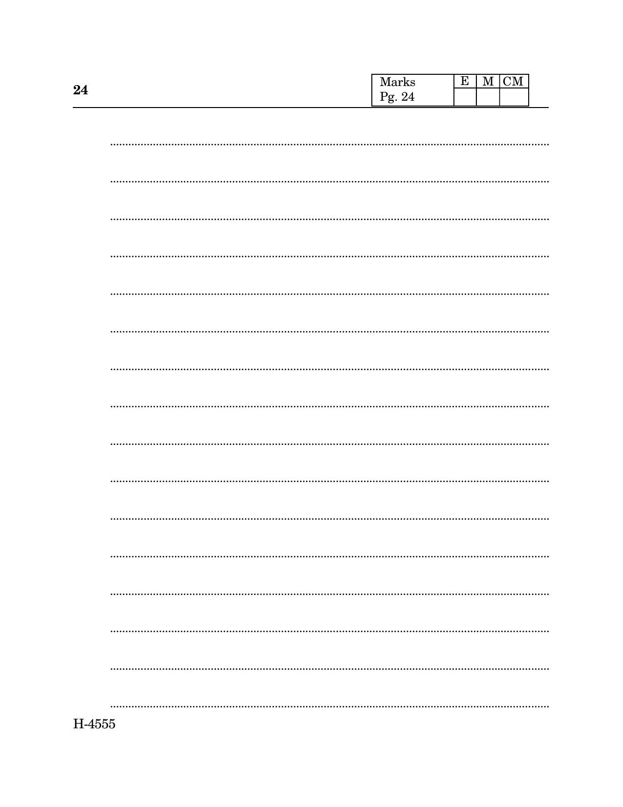 Goa Board Class 12 Sociology (CWSN) (March 2024) Question Paper - Page 24