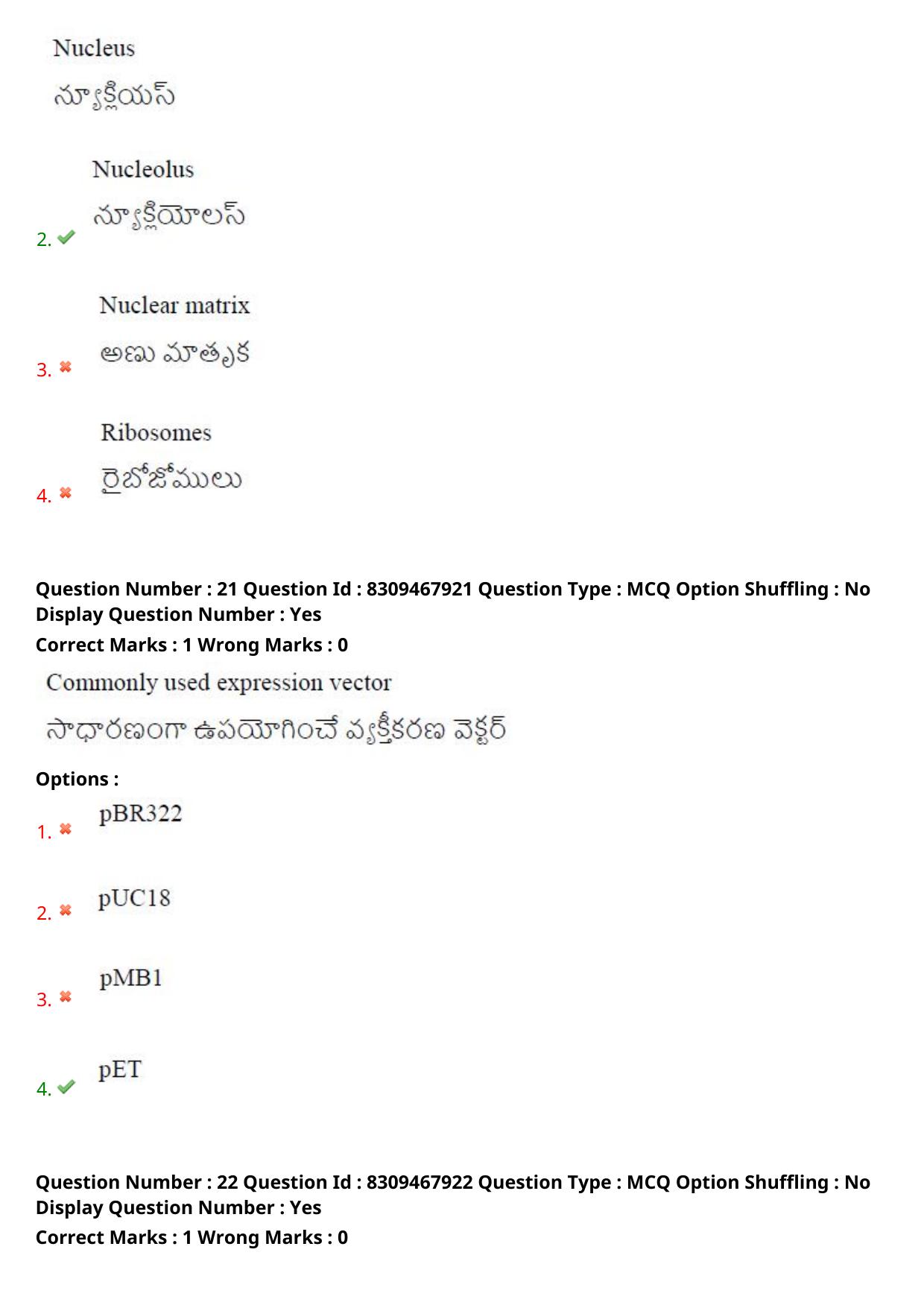 APPGCET 2024 Life Sciences Paper with Answer Key - Page 15