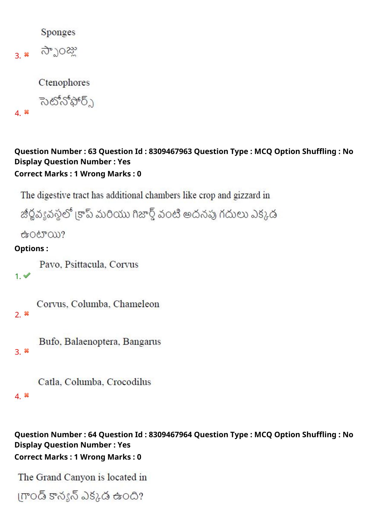 APPGCET 2024 Life Sciences Paper with Answer Key - Page 41