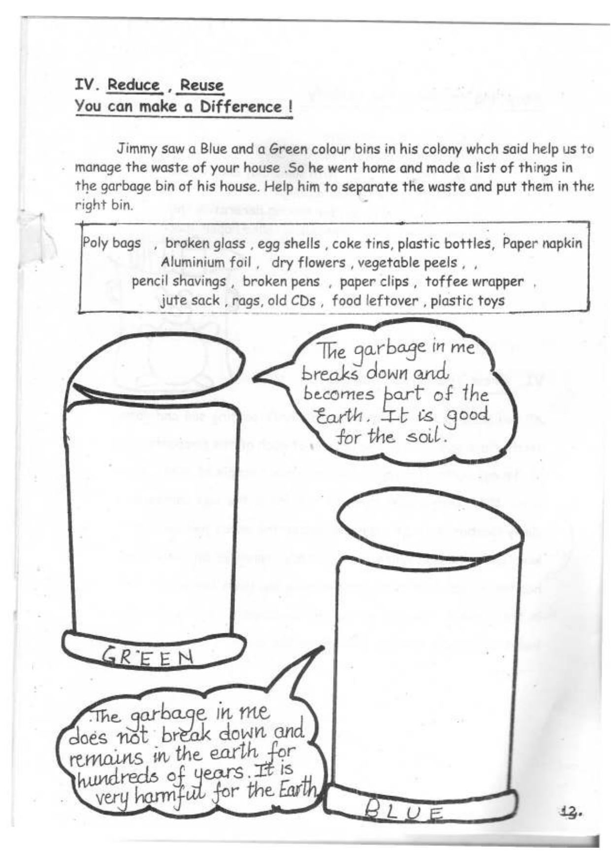 Worksheet for Class 2 English Revision Assignment 116 - Page 6