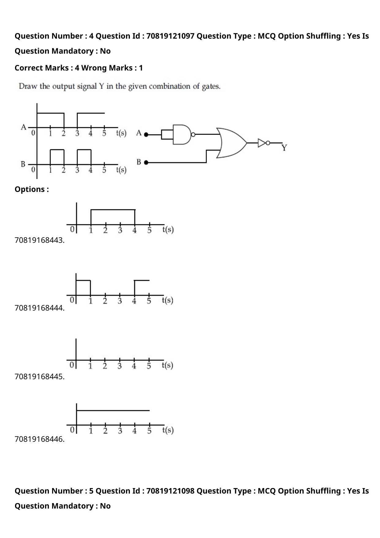 JEE Mains 2021: BTech English (Shift 2) 26-02-2021 Question Paper - Page 4